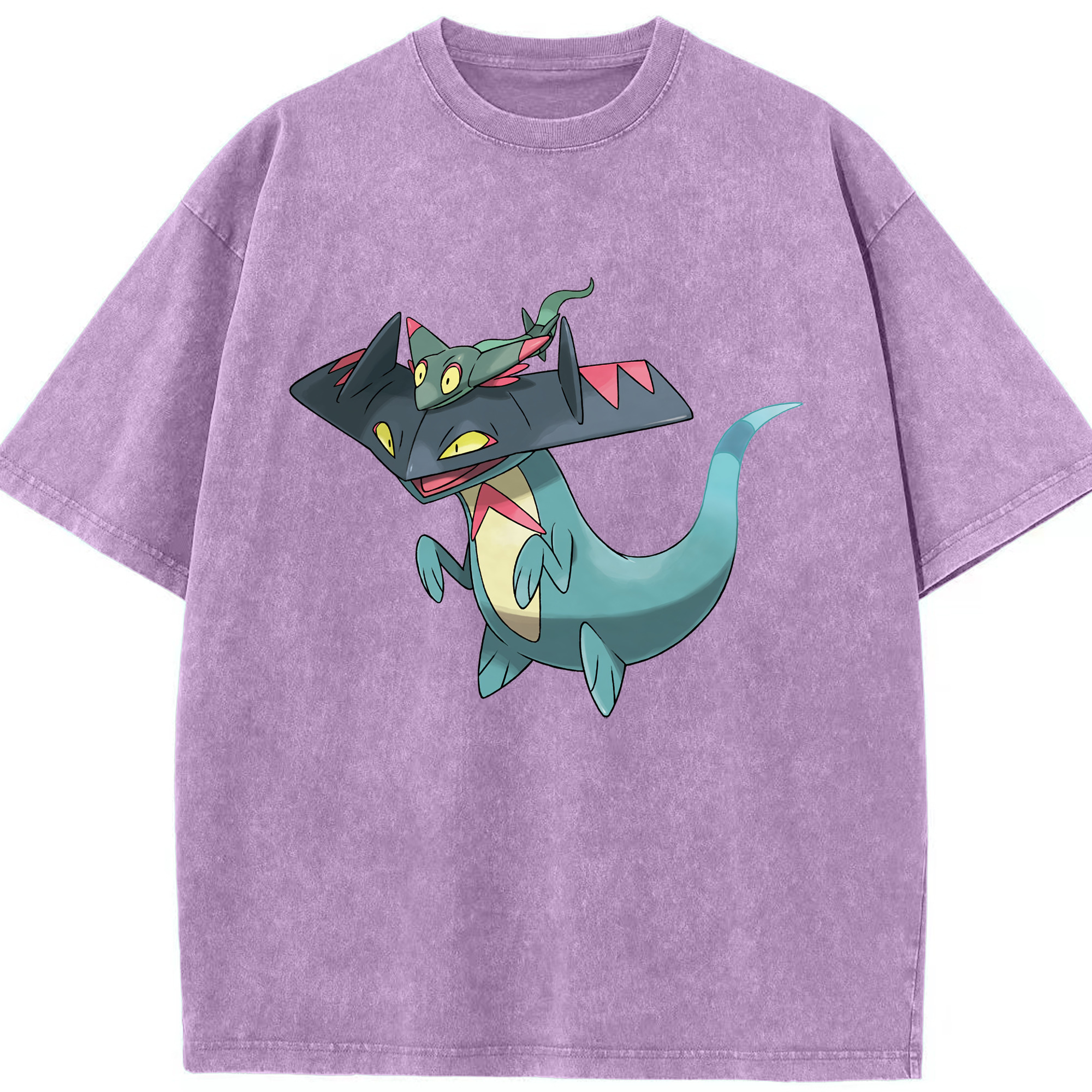 （画像用） ポケットモンスター Pokémon 綿100% ヴィンテージ風 半袖Tシャツ（フロントプリント）