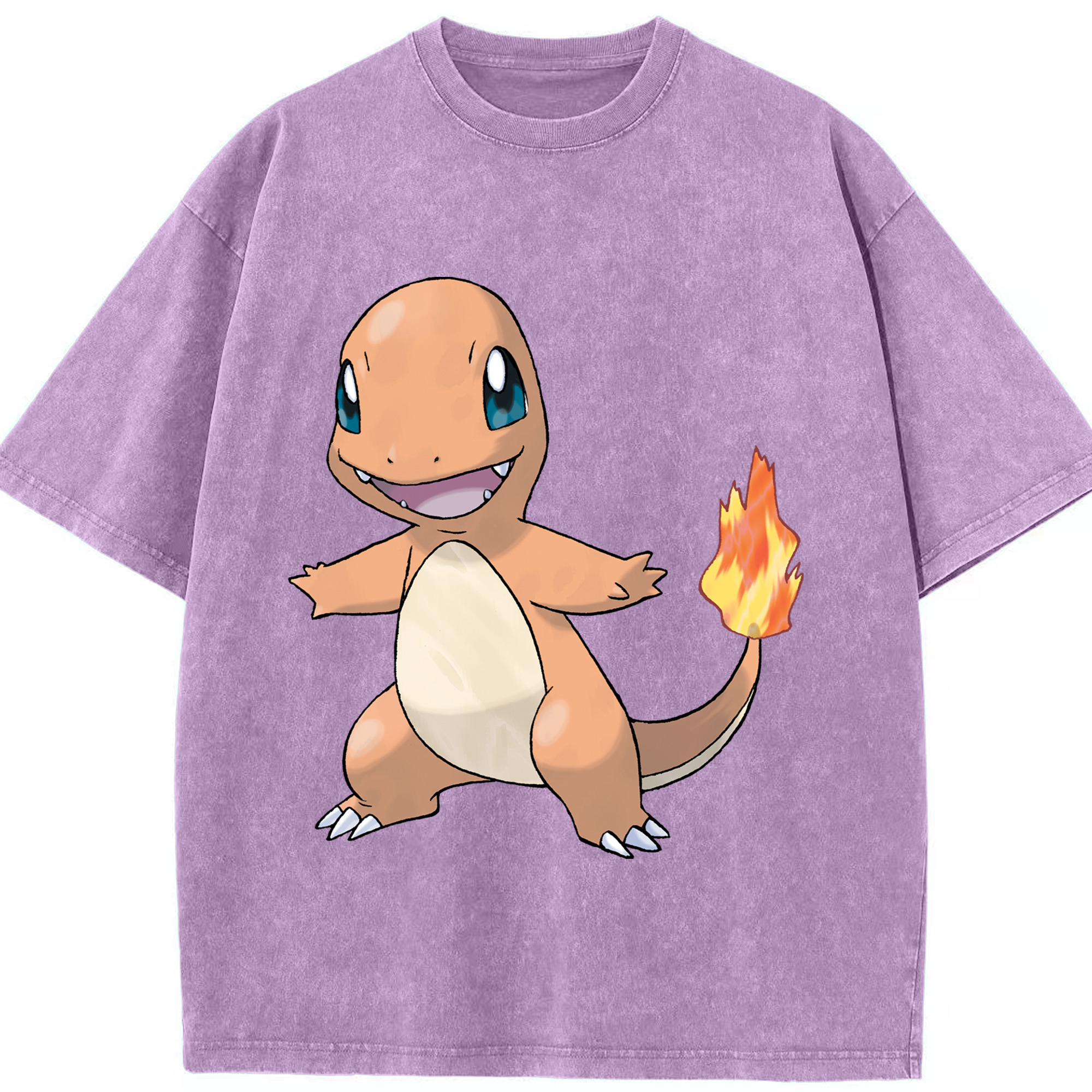 （画像用） ポケットモンスター Pokémon 綿100% ヴィンテージ風 半袖Tシャツ（フロントプリント）