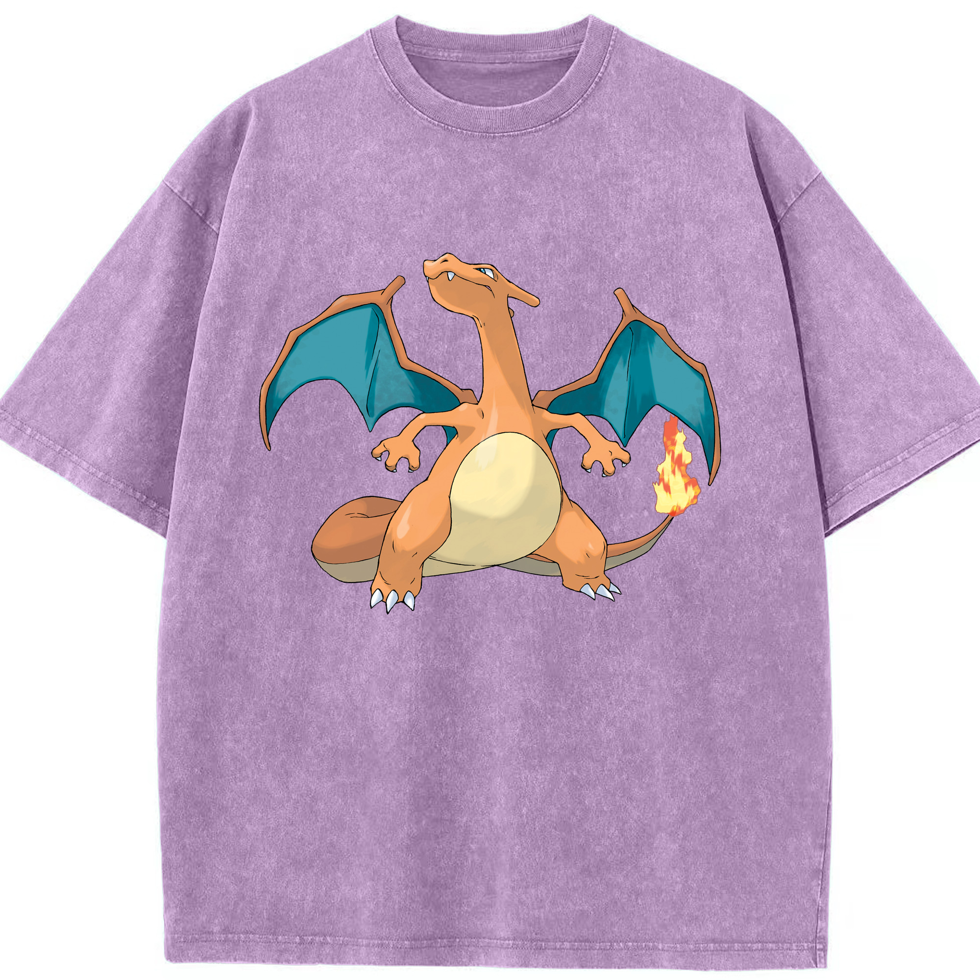 （画像用） ポケットモンスター Pokémon 綿100% ヴィンテージ風 半袖Tシャツ（フロントプリント）