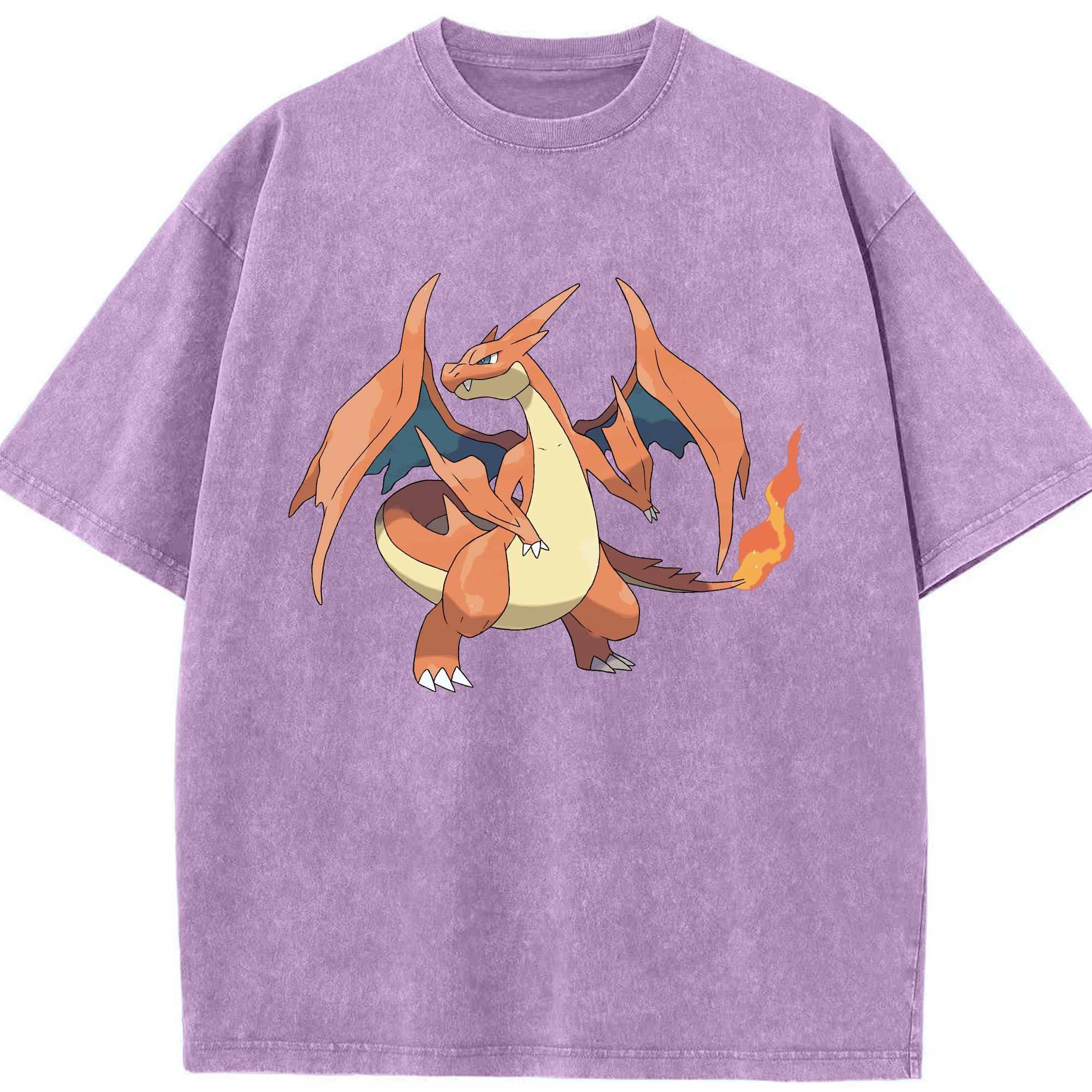 （画像用） ポケットモンスター Pokémon 綿100% ヴィンテージ風 半袖Tシャツ（フロントプリント）