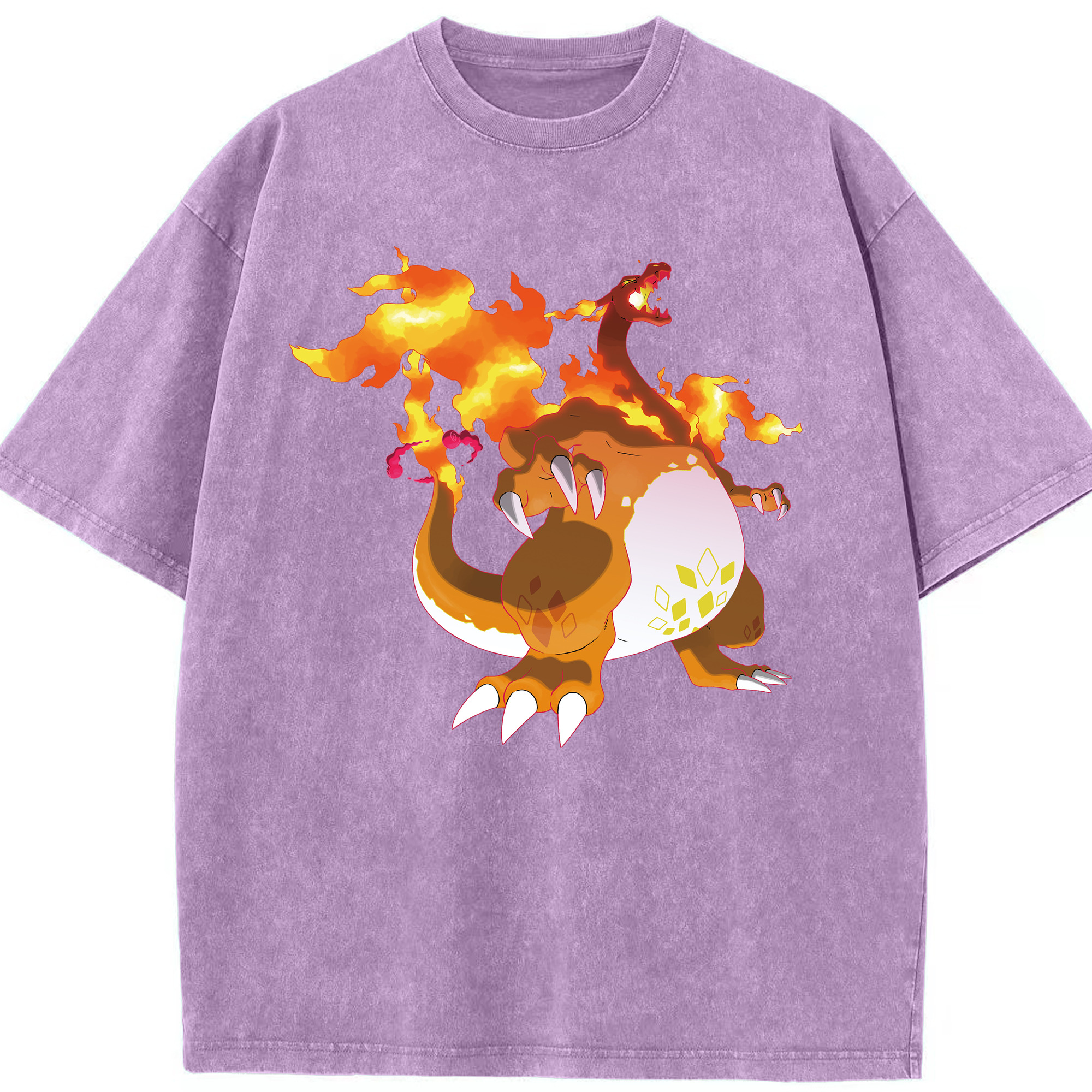 （画像用） ポケットモンスター Pokémon 綿100% ヴィンテージ風 半袖Tシャツ（フロントプリント）