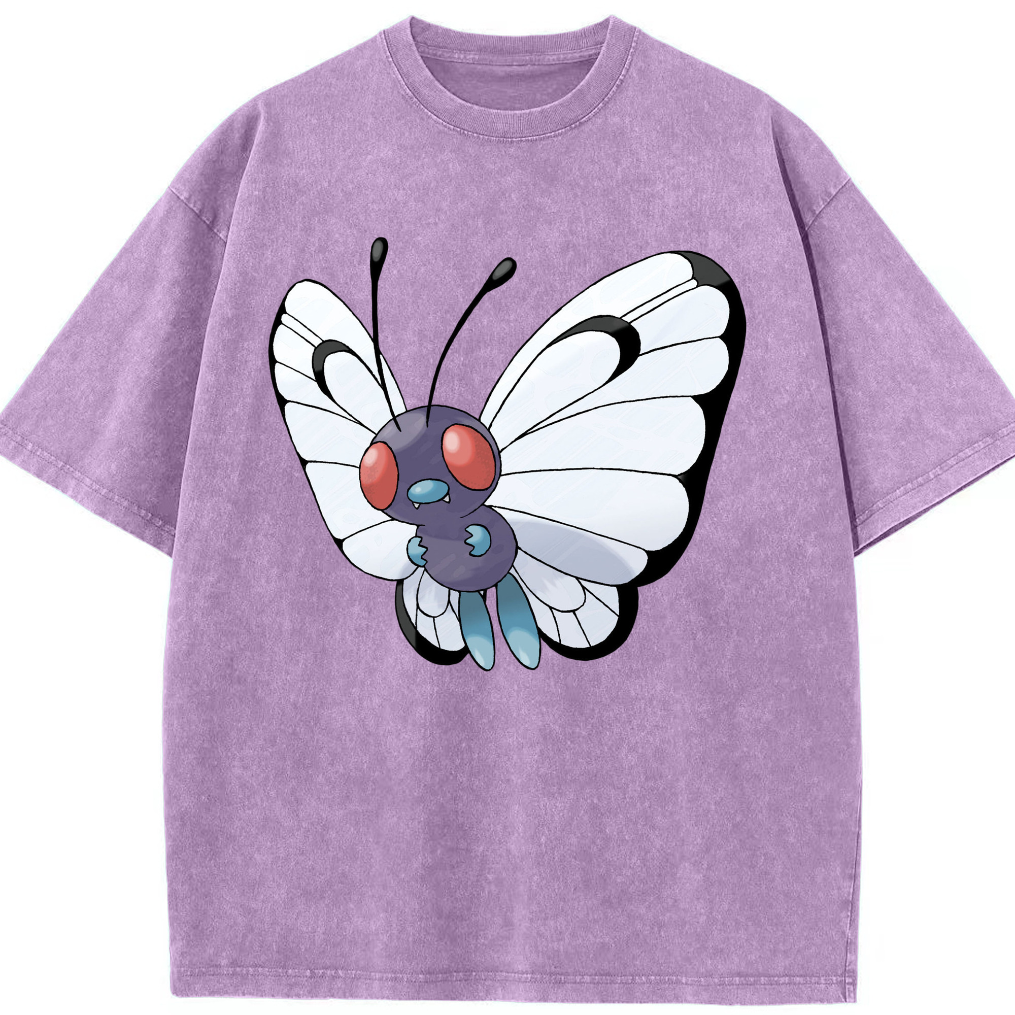 （画像用） ポケットモンスター Pokémon 綿100% ヴィンテージ風 半袖Tシャツ（フロントプリント）
