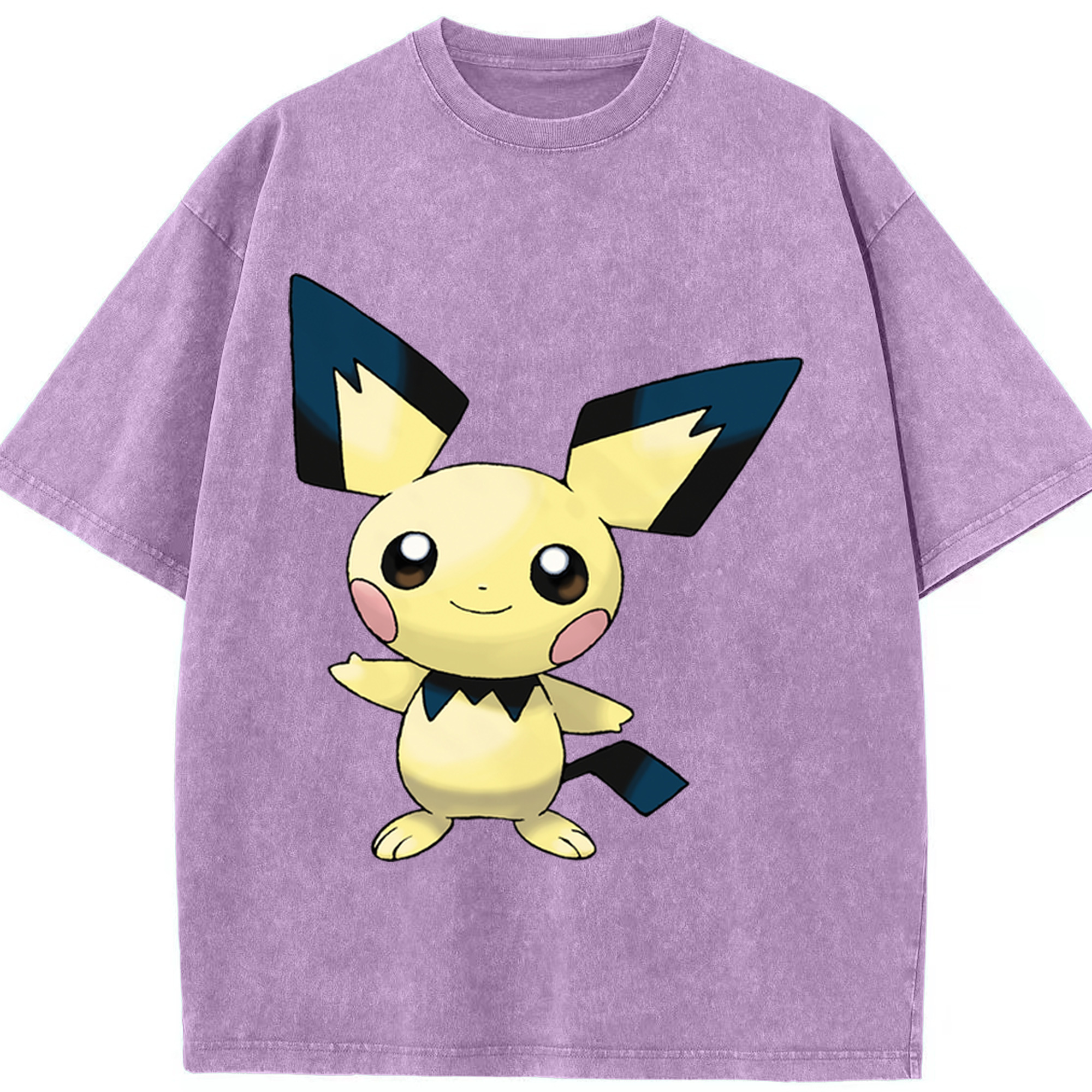 （画像用） ポケットモンスター Pokémon 綿100% ヴィンテージ風 半袖Tシャツ（フロントプリント）