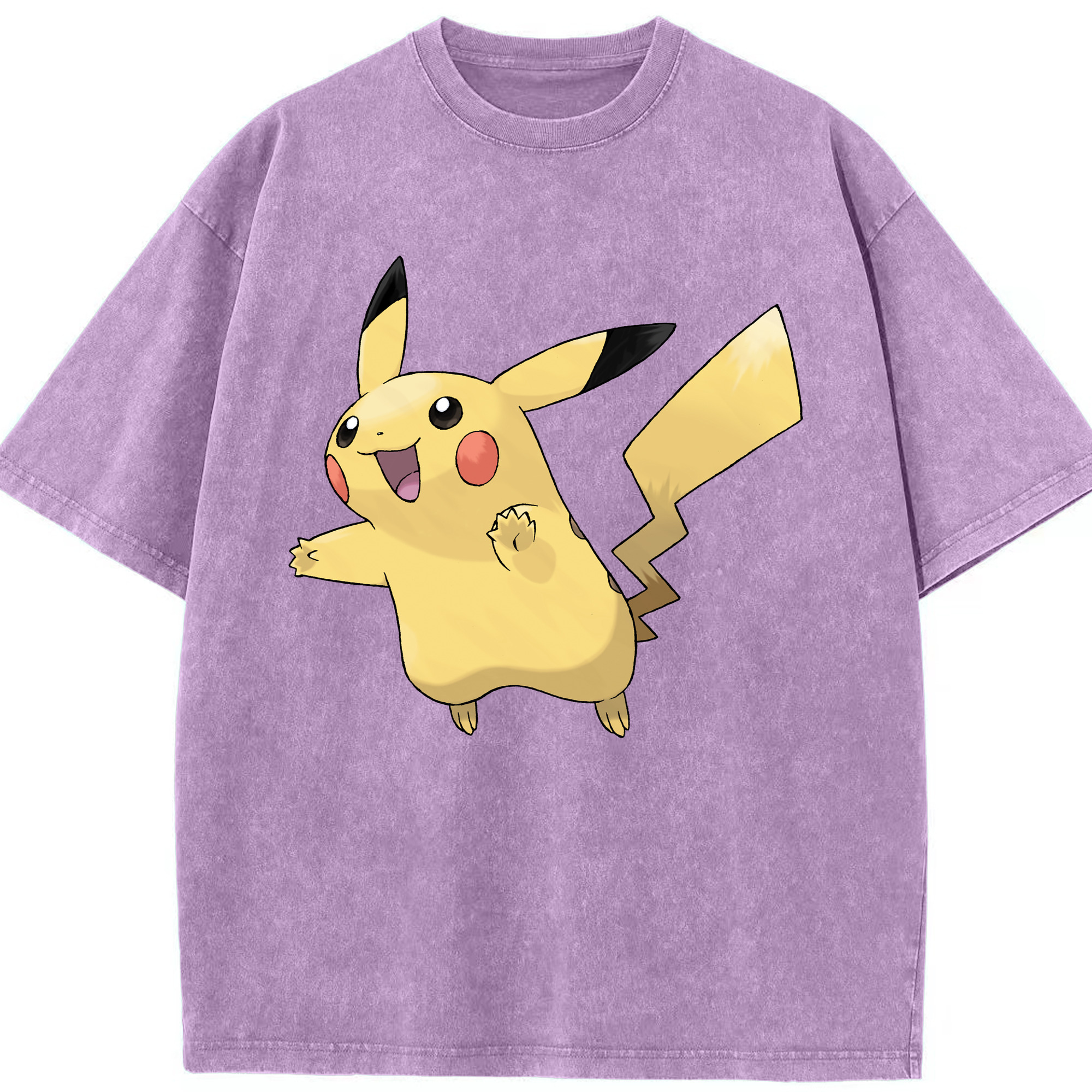 （画像用） ポケットモンスター Pokémon 綿100% ヴィンテージ風 半袖Tシャツ（フロントプリント）