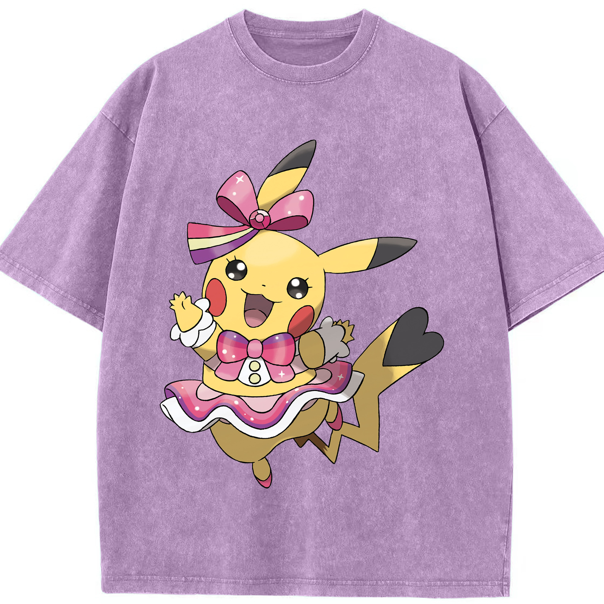 （画像用） ポケットモンスター Pokémon 綿100% ヴィンテージ風 半袖Tシャツ（フロントプリント）