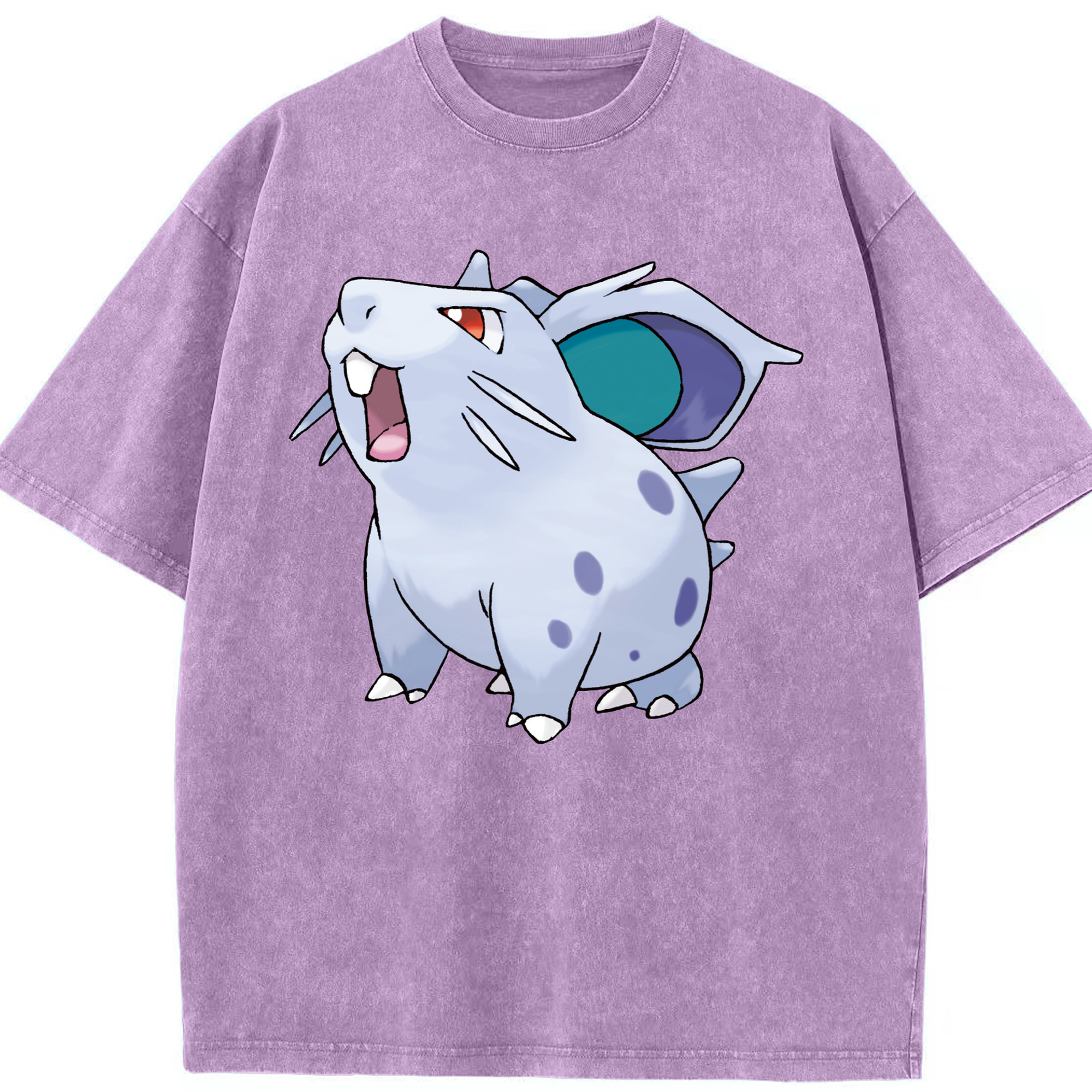 （画像用） ポケットモンスター Pokémon 綿100% ヴィンテージ風 半袖Tシャツ（フロントプリント）