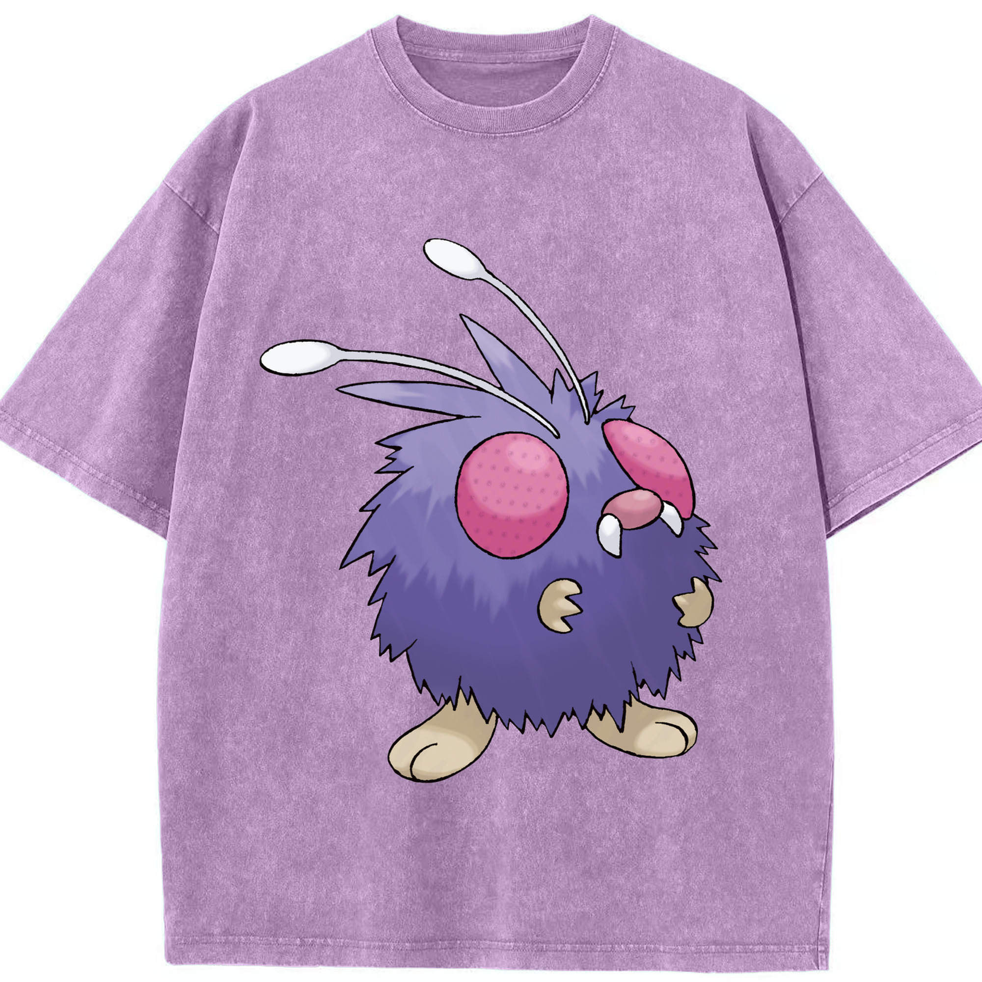 （画像用） ポケットモンスター Pokémon 綿100% ヴィンテージ風 半袖Tシャツ（フロントプリント）
