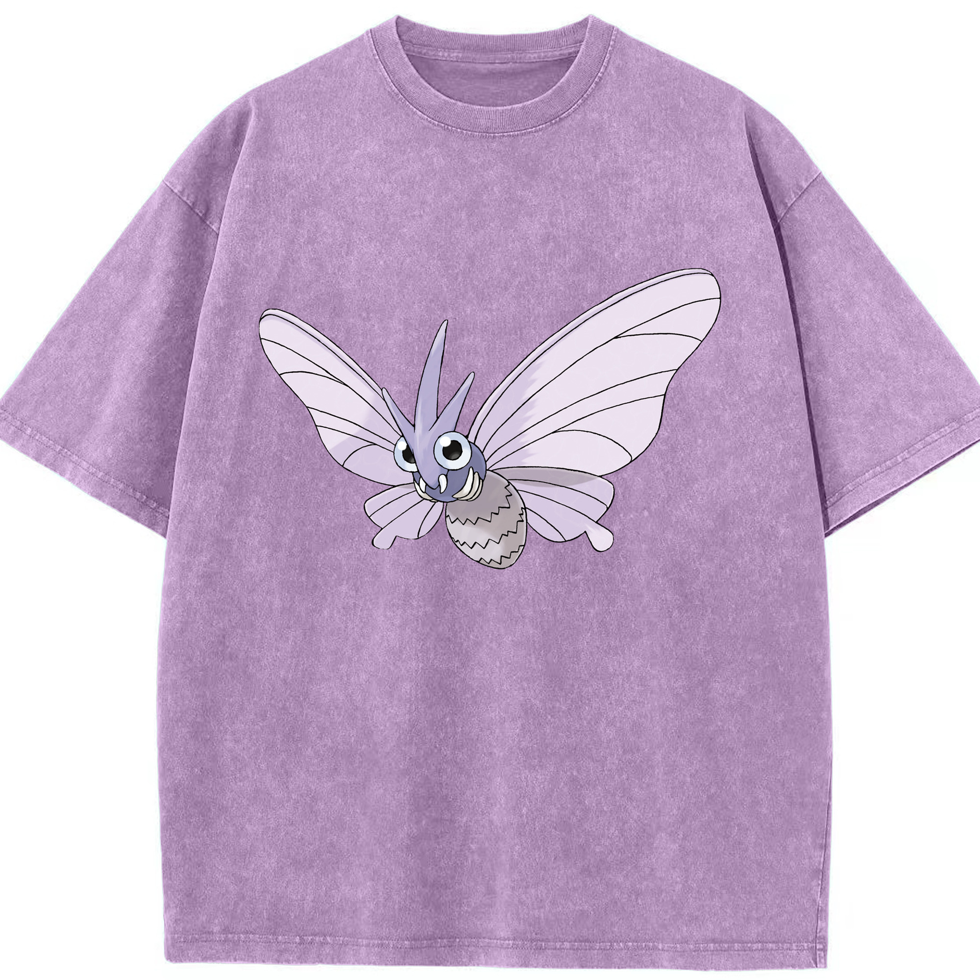（画像用） ポケットモンスター Pokémon 綿100% ヴィンテージ風 半袖Tシャツ（フロントプリント）