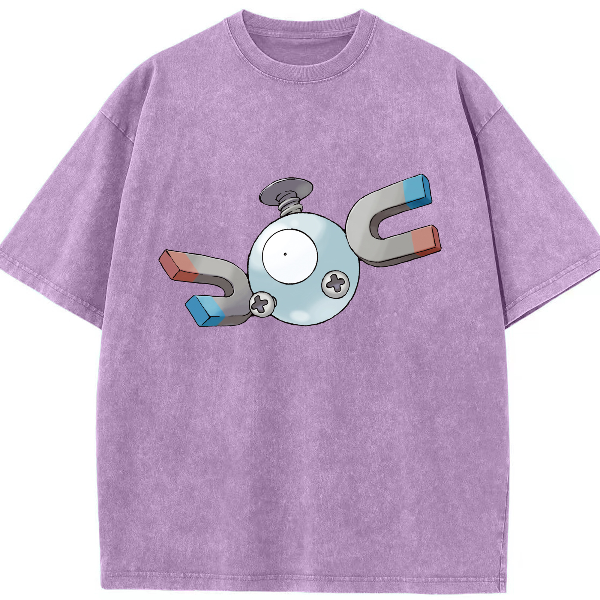 （画像用） ポケットモンスター Pokémon 綿100% ヴィンテージ風 半袖Tシャツ（フロントプリント）