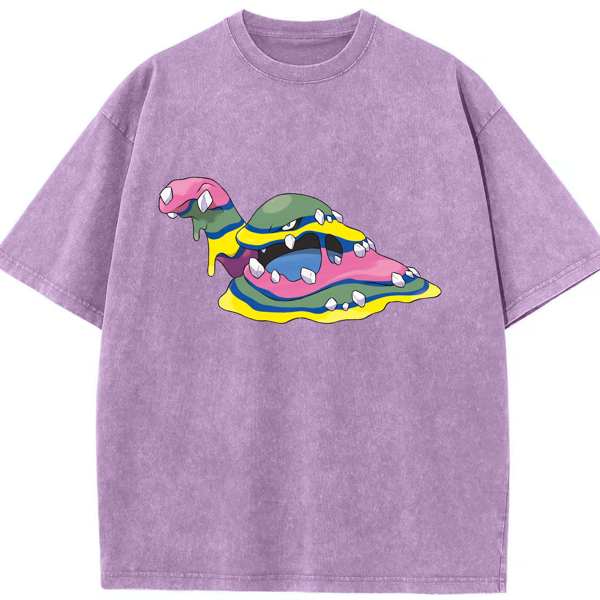 （画像用） ポケットモンスター Pokémon 綿100% ヴィンテージ風 半袖Tシャツ（フロントプリント）
