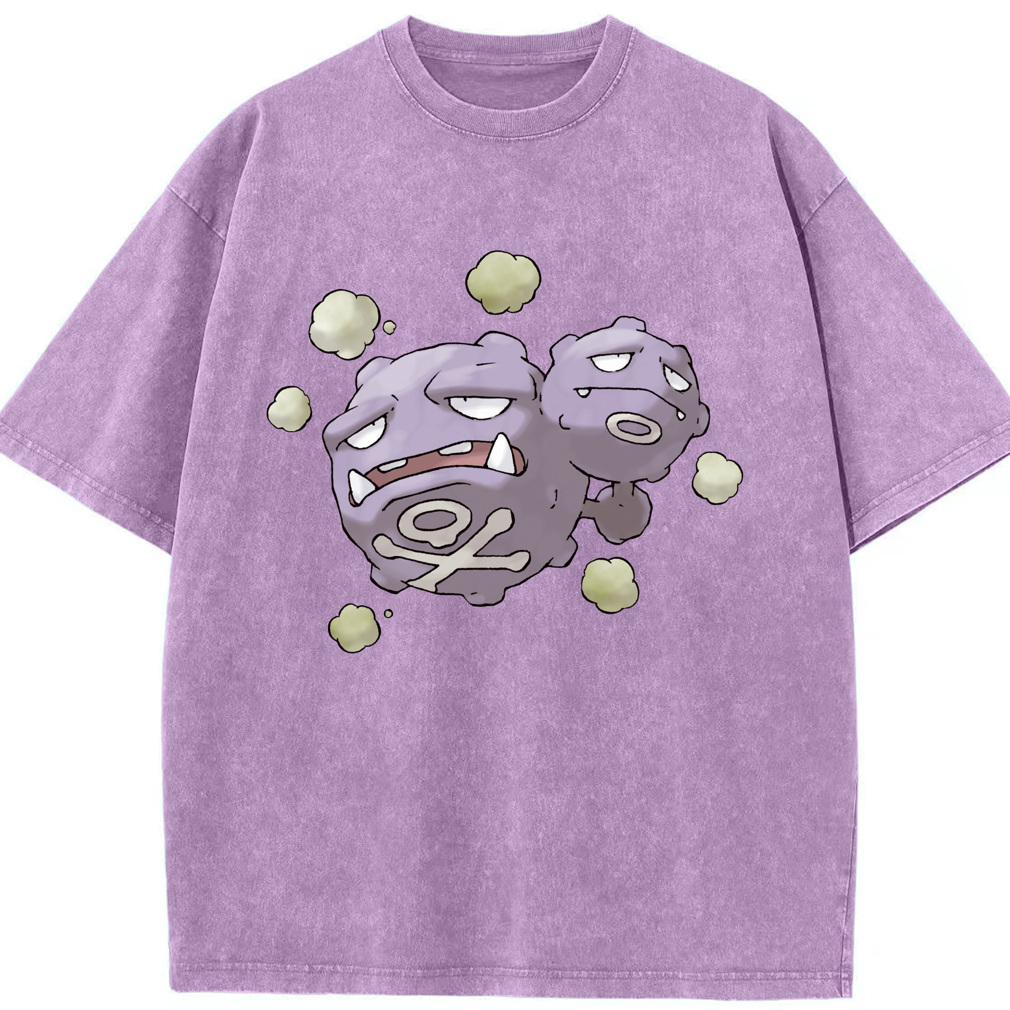 （画像用） ポケットモンスター Pokémon 綿100% ヴィンテージ風 半袖Tシャツ（フロントプリント）