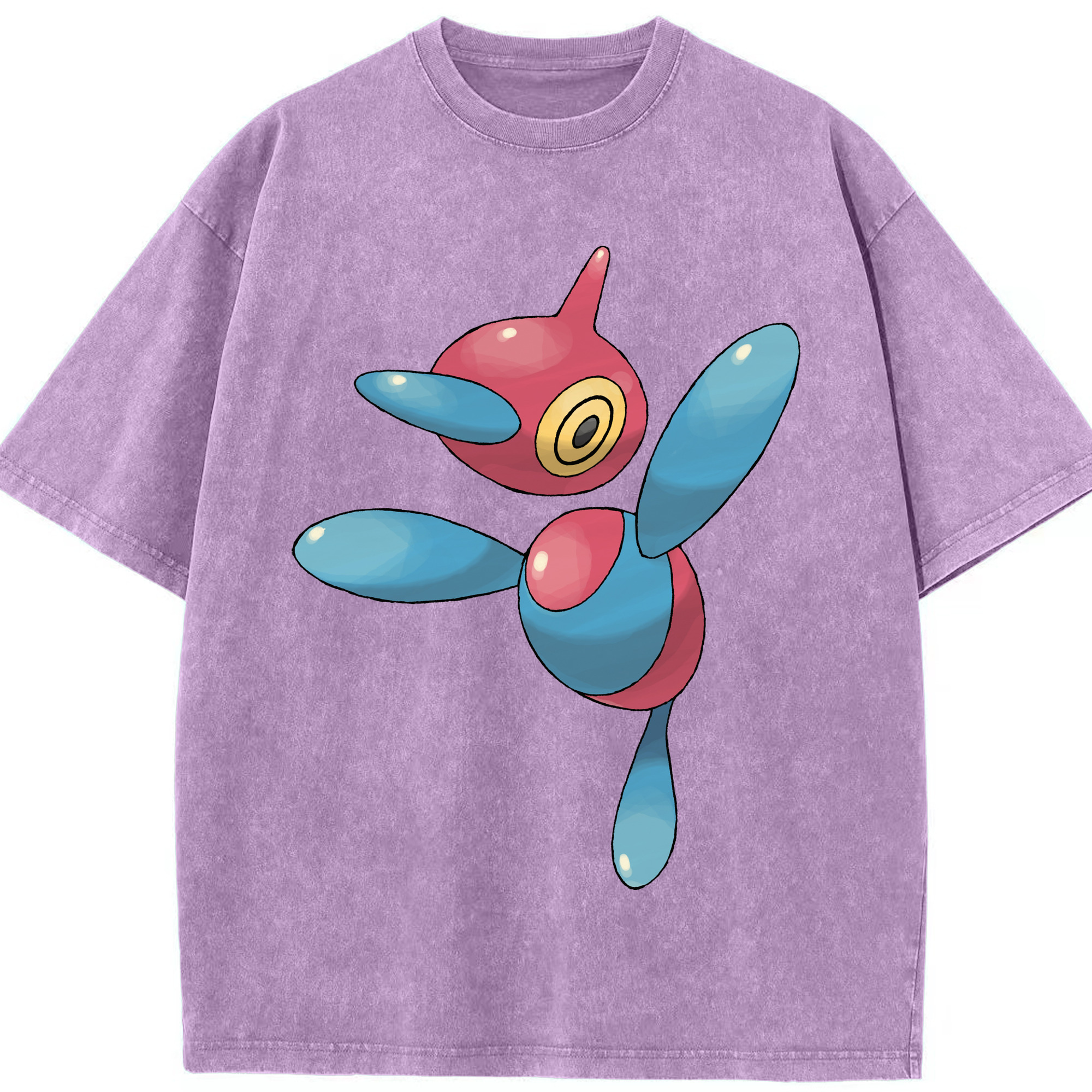 （画像用） ポケットモンスター Pokémon 綿100% ヴィンテージ風 半袖Tシャツ（フロントプリント）