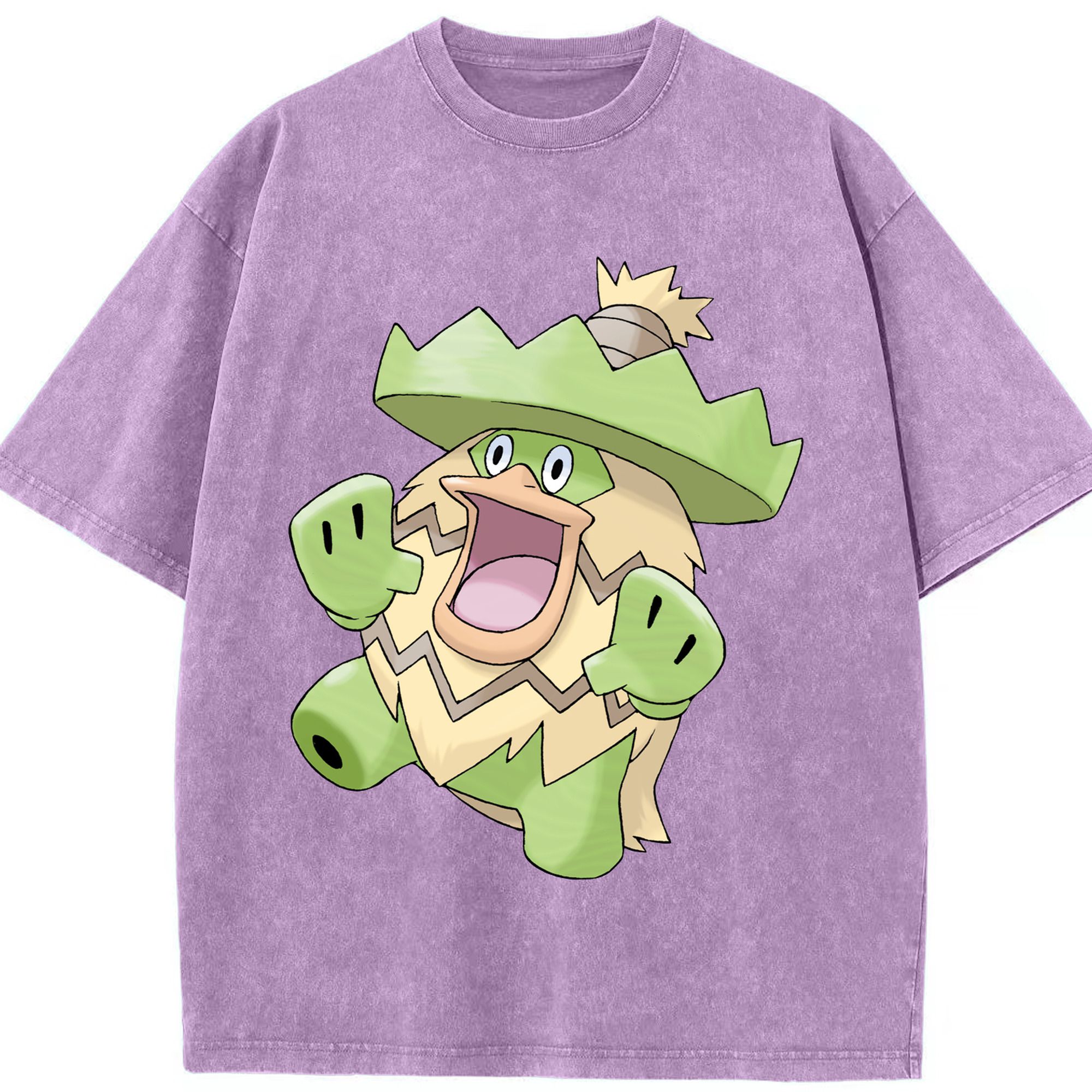 （画像用） ポケットモンスター Pokémon 綿100% ヴィンテージ風 半袖Tシャツ（フロントプリント）