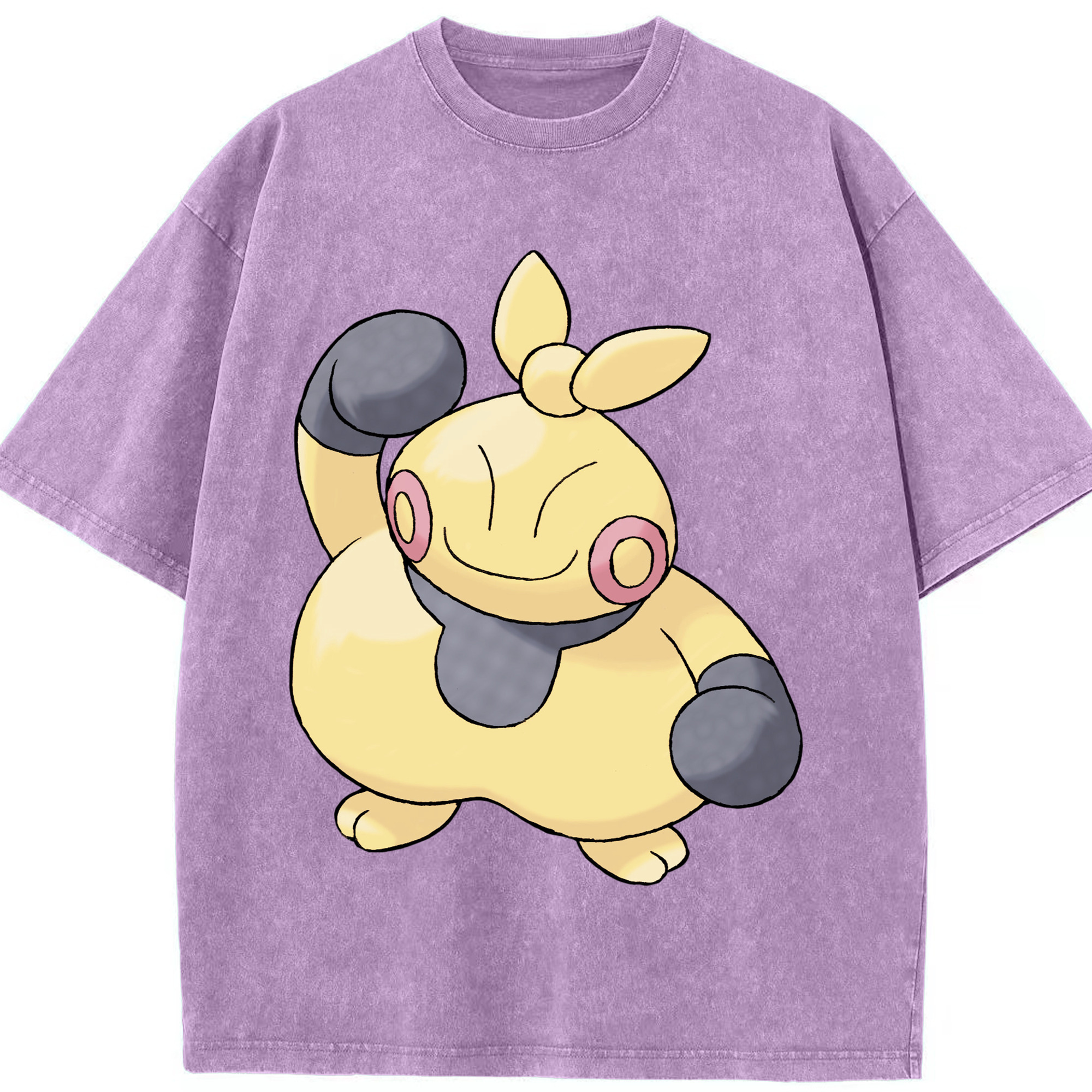 （画像用） ポケットモンスター Pokémon 綿100% ヴィンテージ風 半袖Tシャツ（フロントプリント）