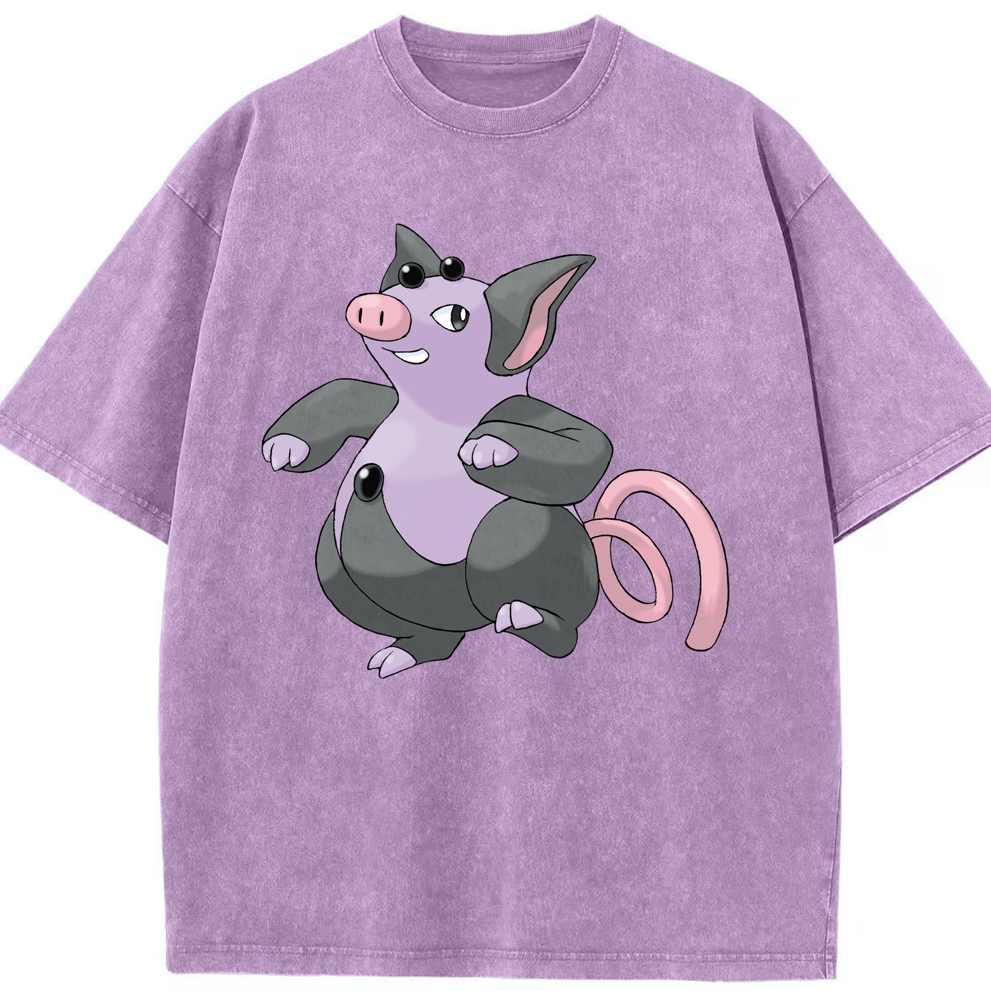 （画像用） ポケットモンスター Pokémon 綿100% ヴィンテージ風 半袖Tシャツ（フロントプリント）