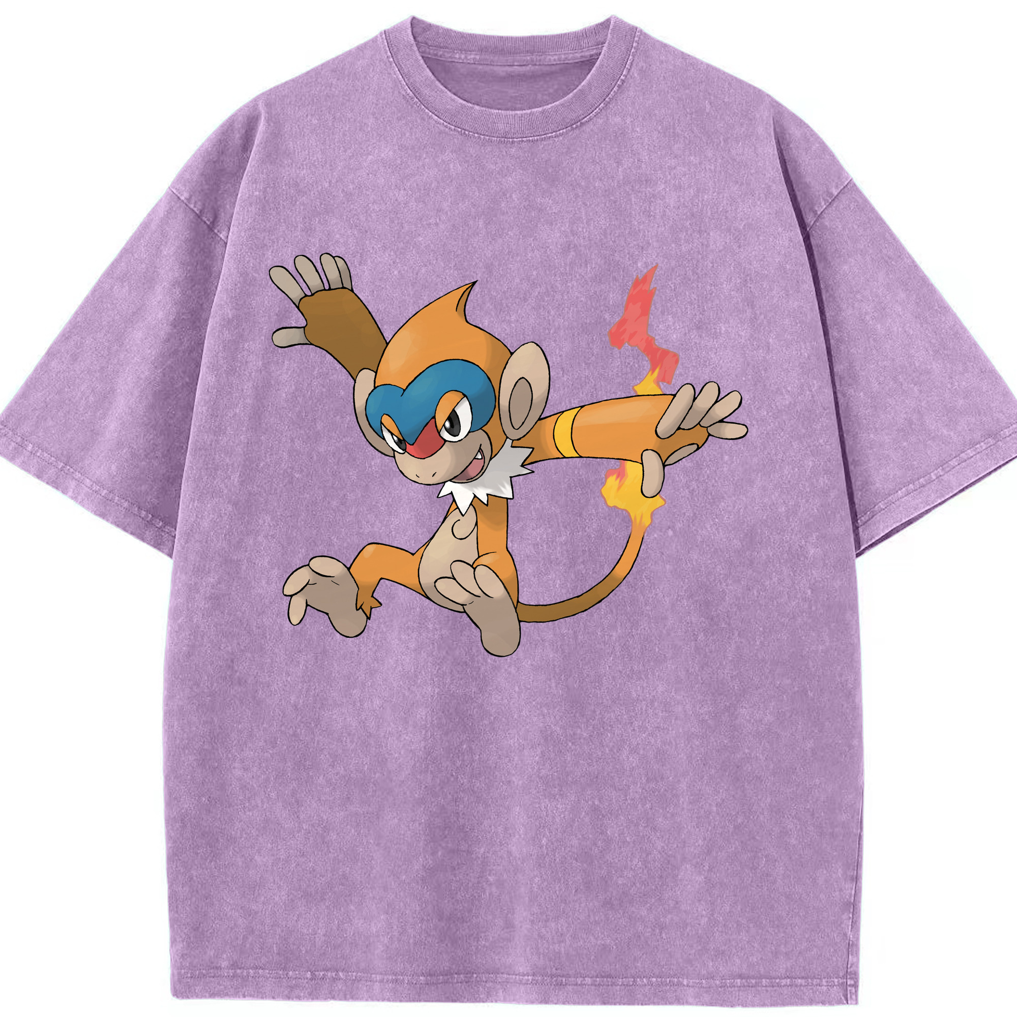 （画像用） ポケットモンスター Pokémon 綿100% ヴィンテージ風 半袖Tシャツ（フロントプリント）