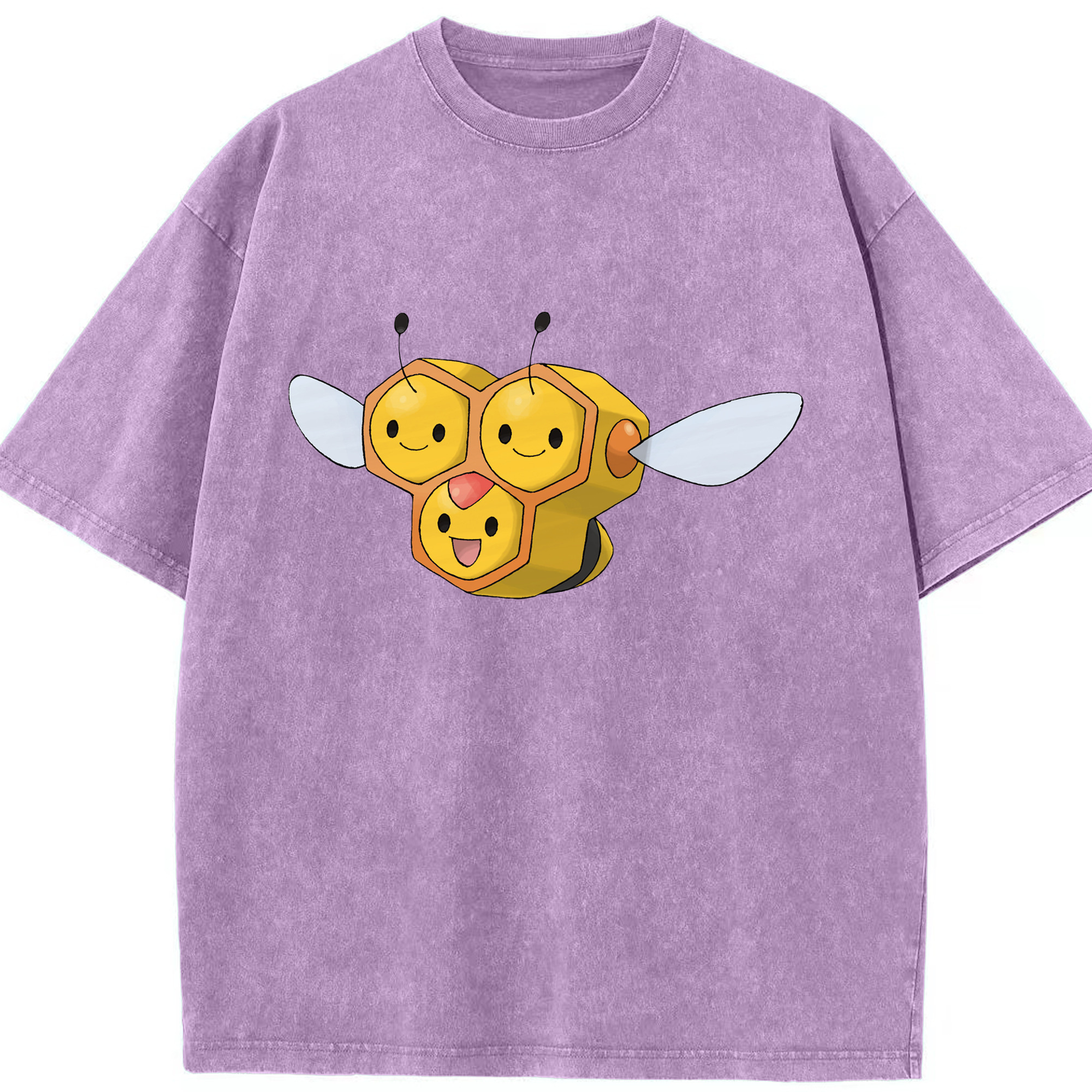 （画像用） ポケットモンスター Pokémon 綿100% ヴィンテージ風 半袖Tシャツ（フロントプリント）