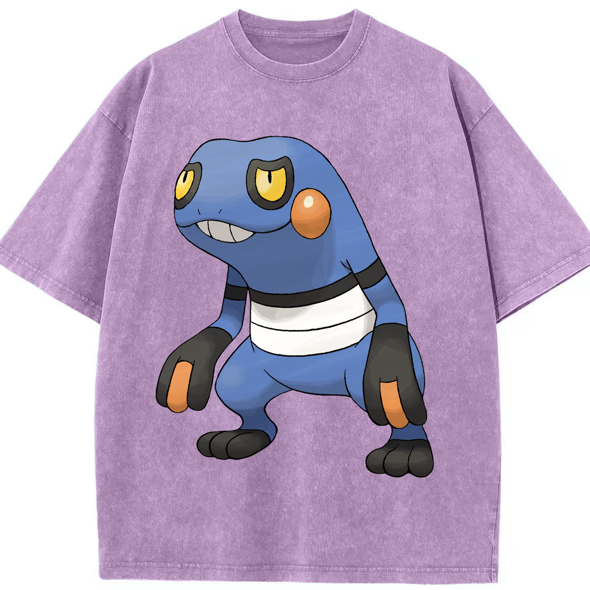 （画像用） ポケットモンスター Pokémon 綿100% ヴィンテージ風 半袖Tシャツ（フロントプリント）