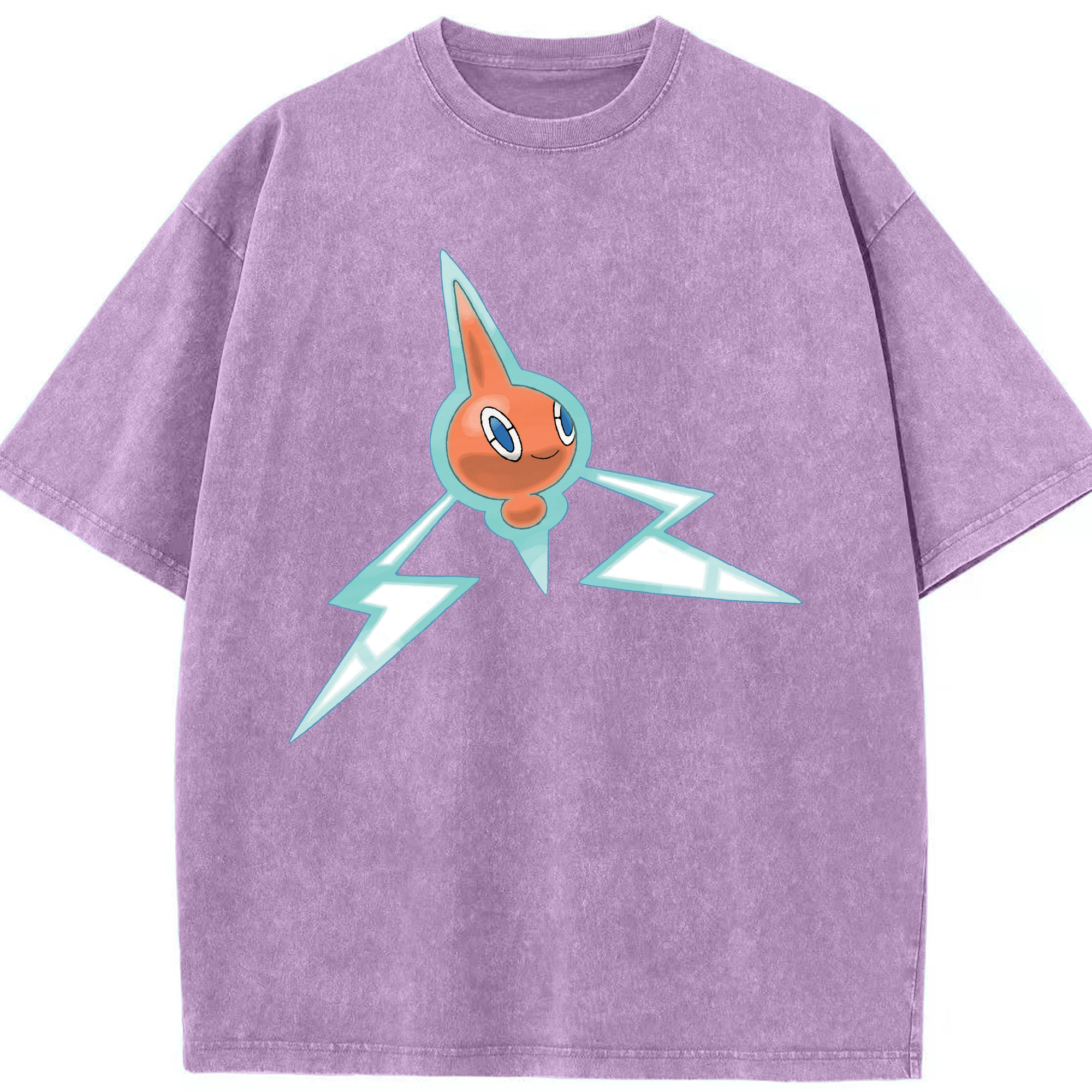 （画像用） ポケットモンスター Pokémon 綿100% ヴィンテージ風 半袖Tシャツ（フロントプリント）