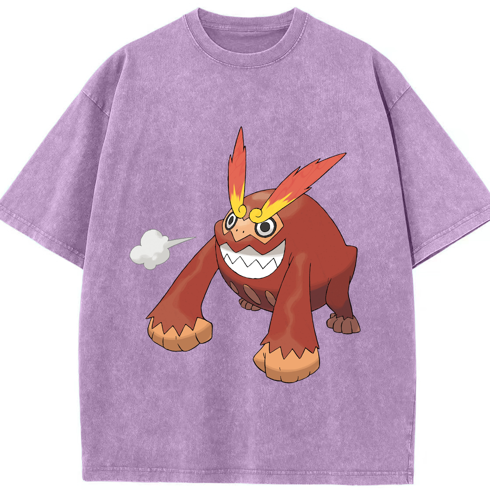 （画像用） ポケットモンスター Pokémon 綿100% ヴィンテージ風 半袖Tシャツ（フロントプリント）