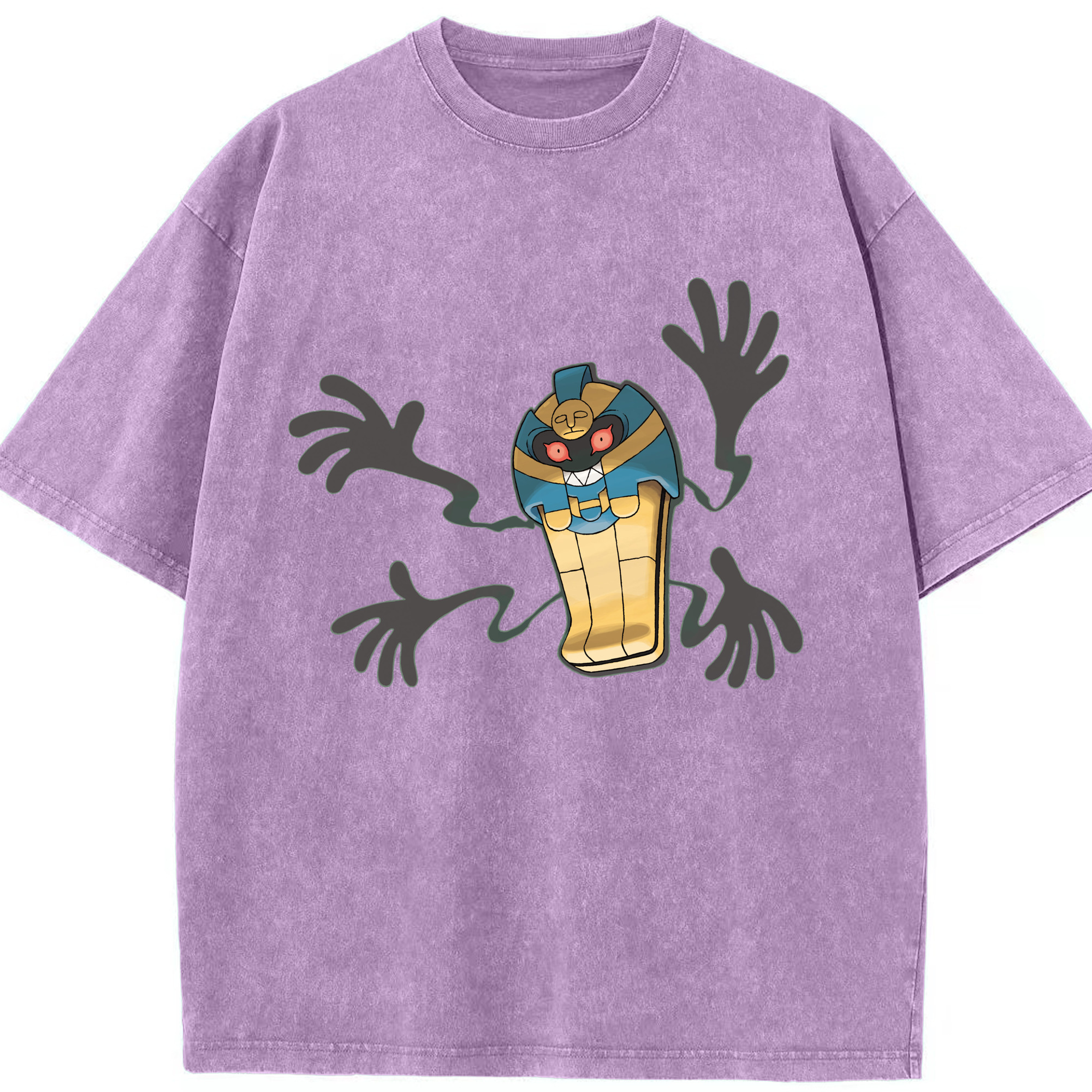（画像用） ポケットモンスター Pokémon 綿100% ヴィンテージ風 半袖Tシャツ（フロントプリント）
