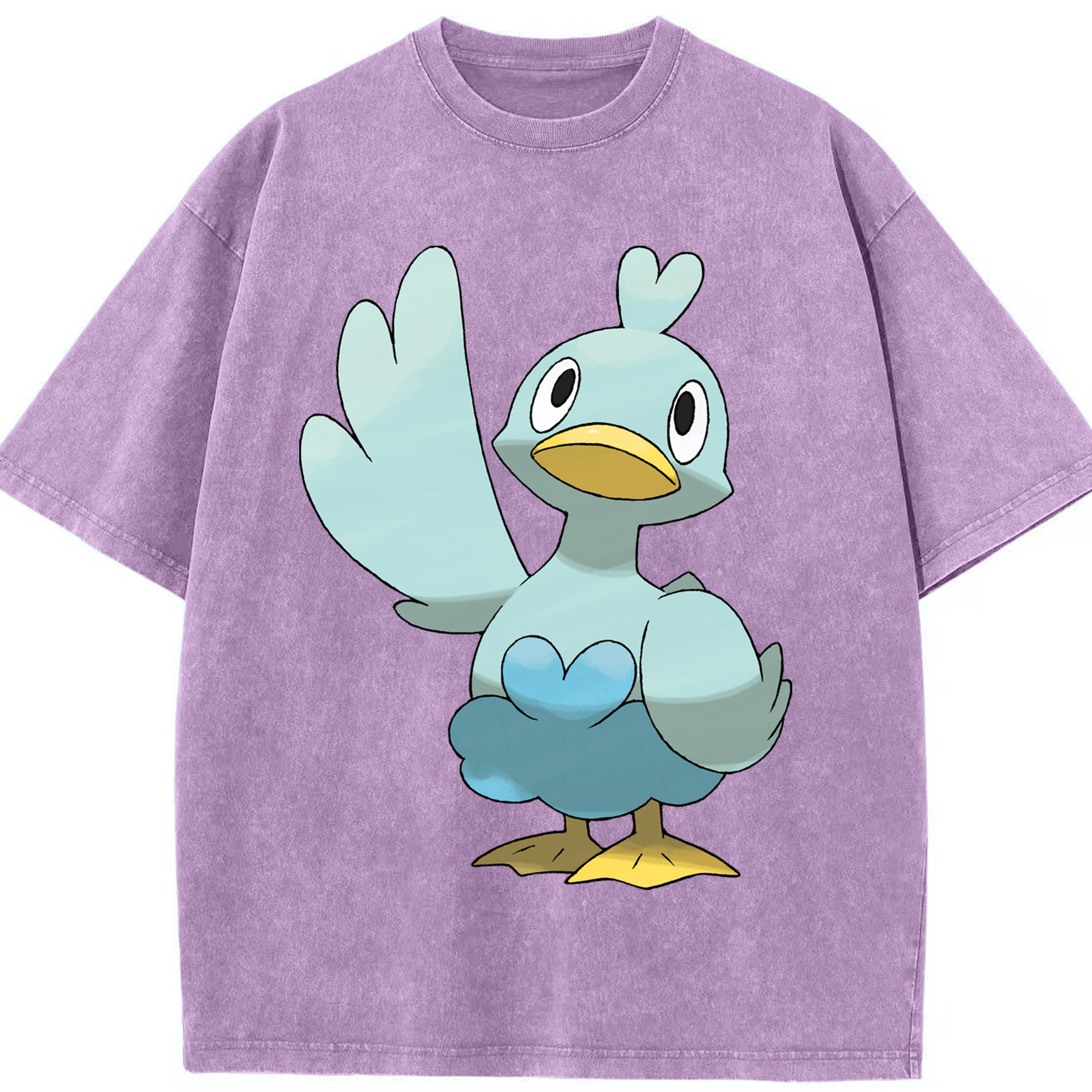 （画像用） ポケットモンスター Pokémon 綿100% ヴィンテージ風 半袖Tシャツ（フロントプリント）