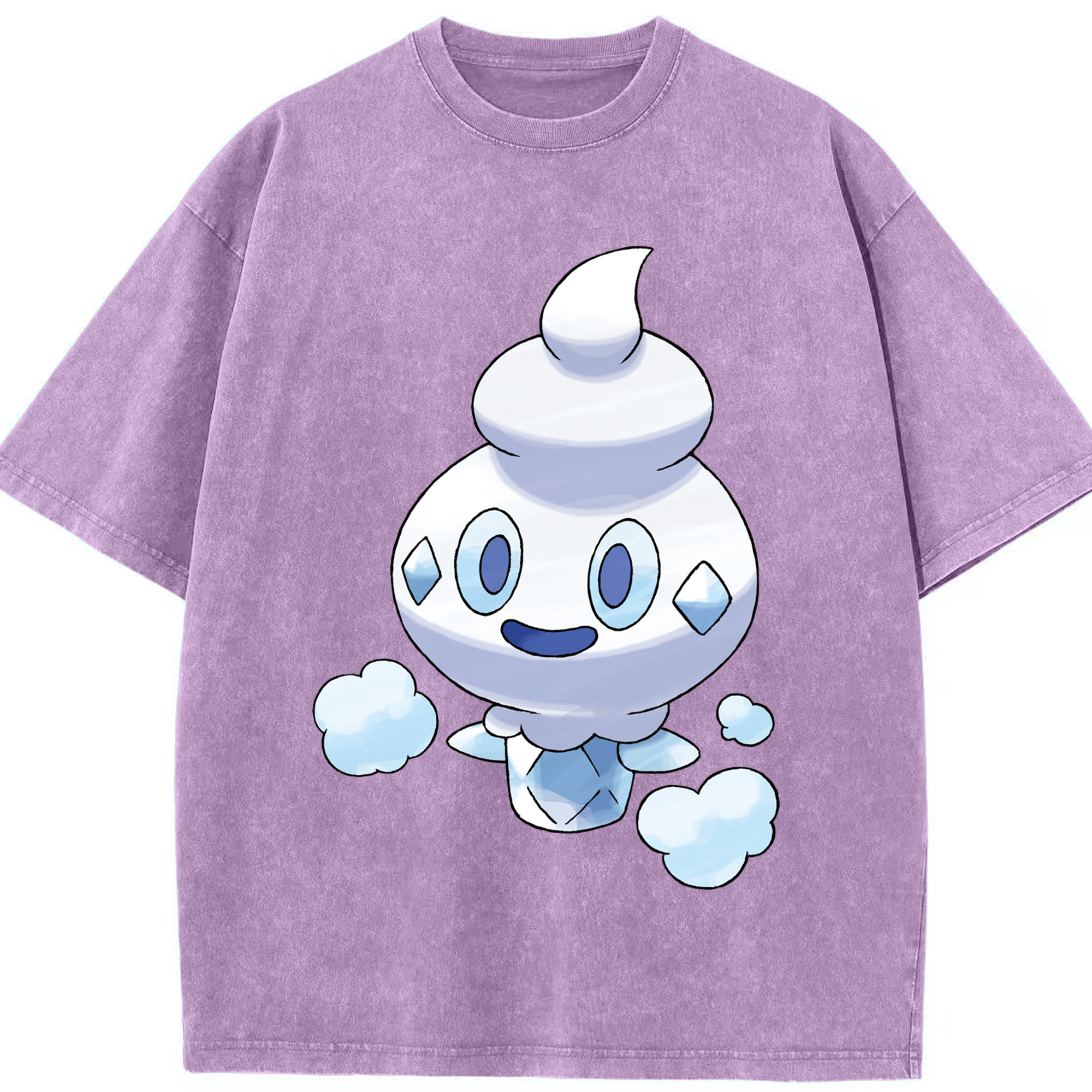 （画像用） ポケットモンスター Pokémon 綿100% ヴィンテージ風 半袖Tシャツ（フロントプリント）