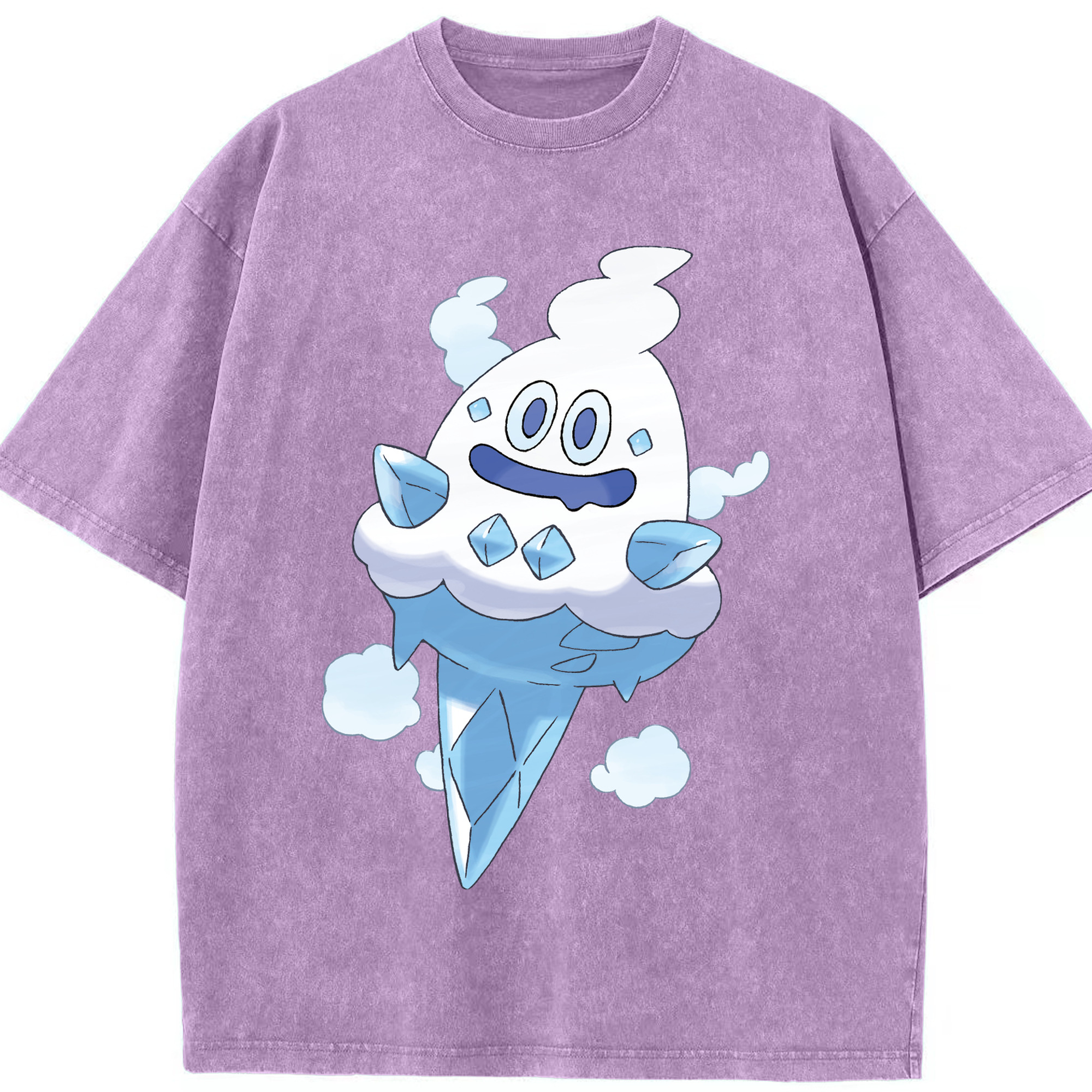 （画像用） ポケットモンスター Pokémon 綿100% ヴィンテージ風 半袖Tシャツ（フロントプリント）