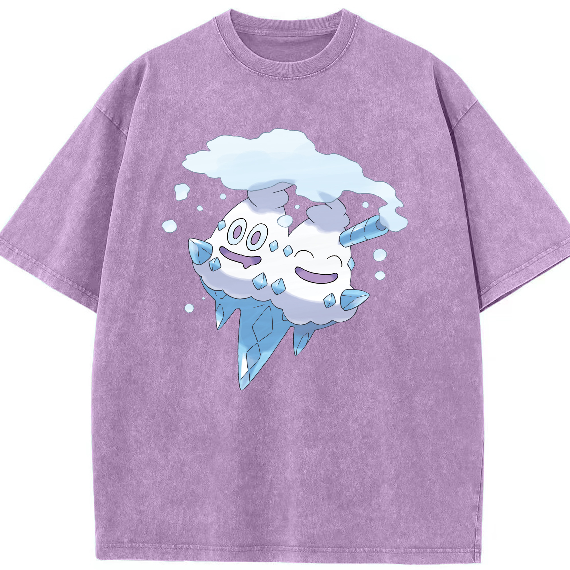 （画像用） ポケットモンスター Pokémon 綿100% ヴィンテージ風 半袖Tシャツ（フロントプリント）