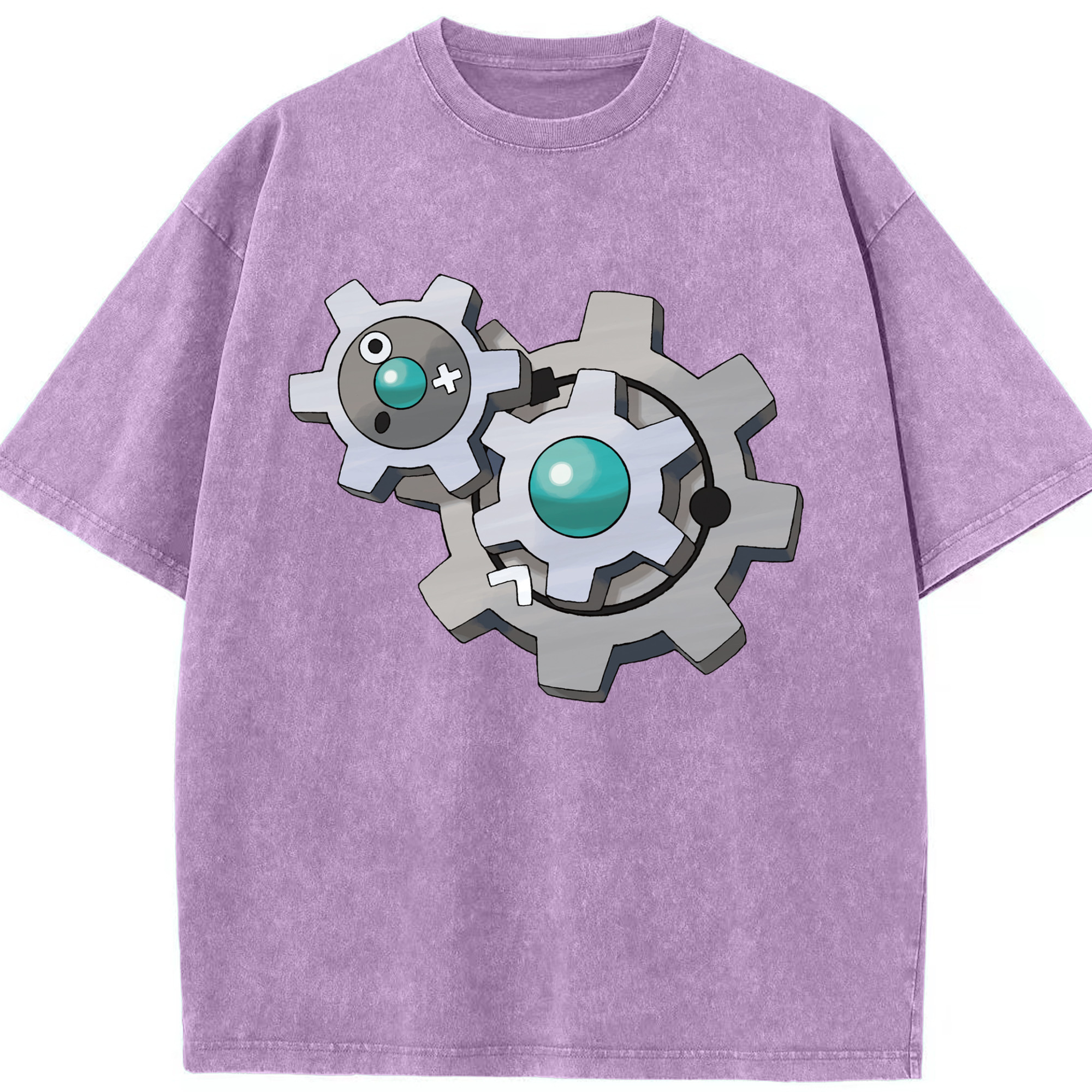 （画像用） ポケットモンスター Pokémon 綿100% ヴィンテージ風 半袖Tシャツ（フロントプリント）