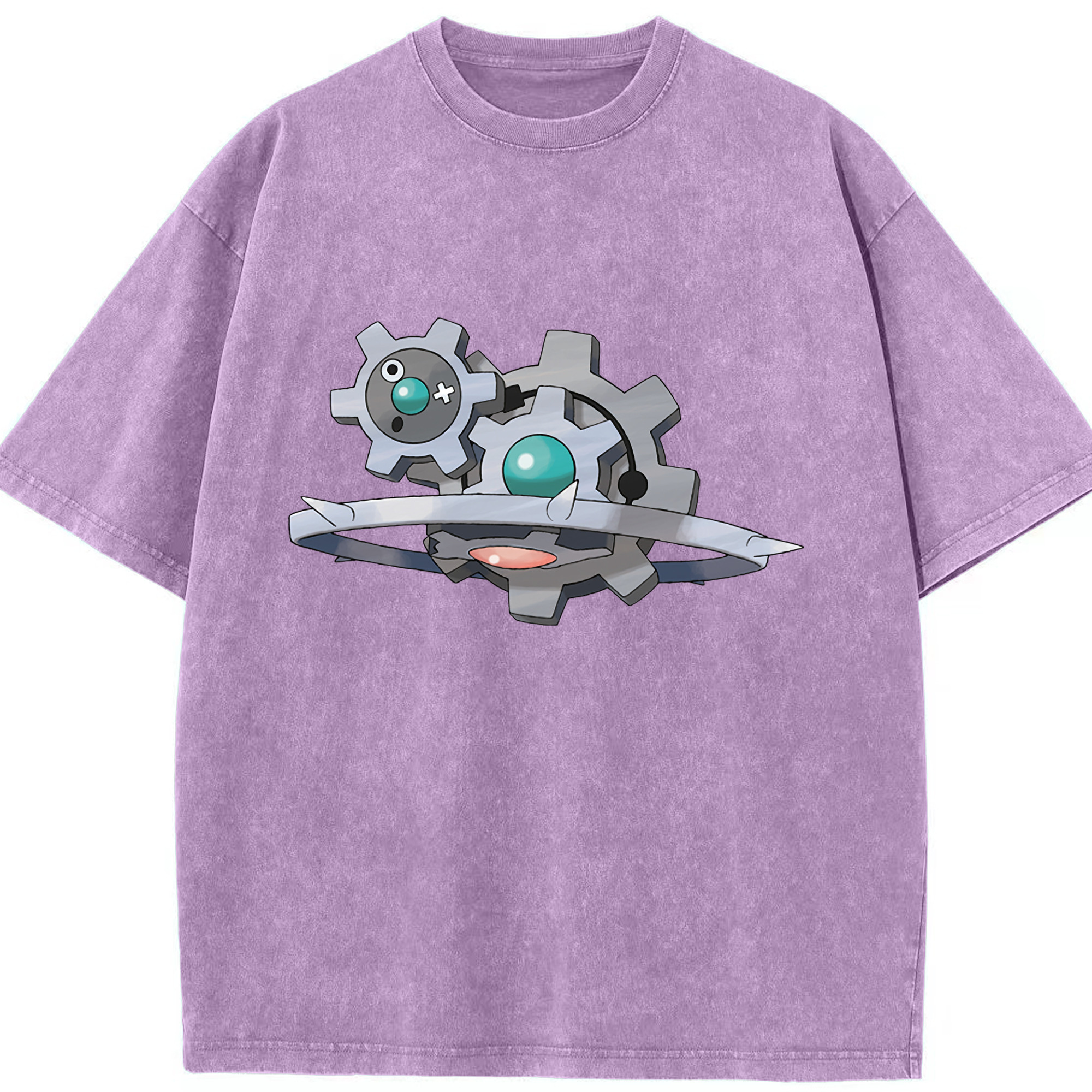 （画像用） ポケットモンスター Pokémon 綿100% ヴィンテージ風 半袖Tシャツ（フロントプリント）