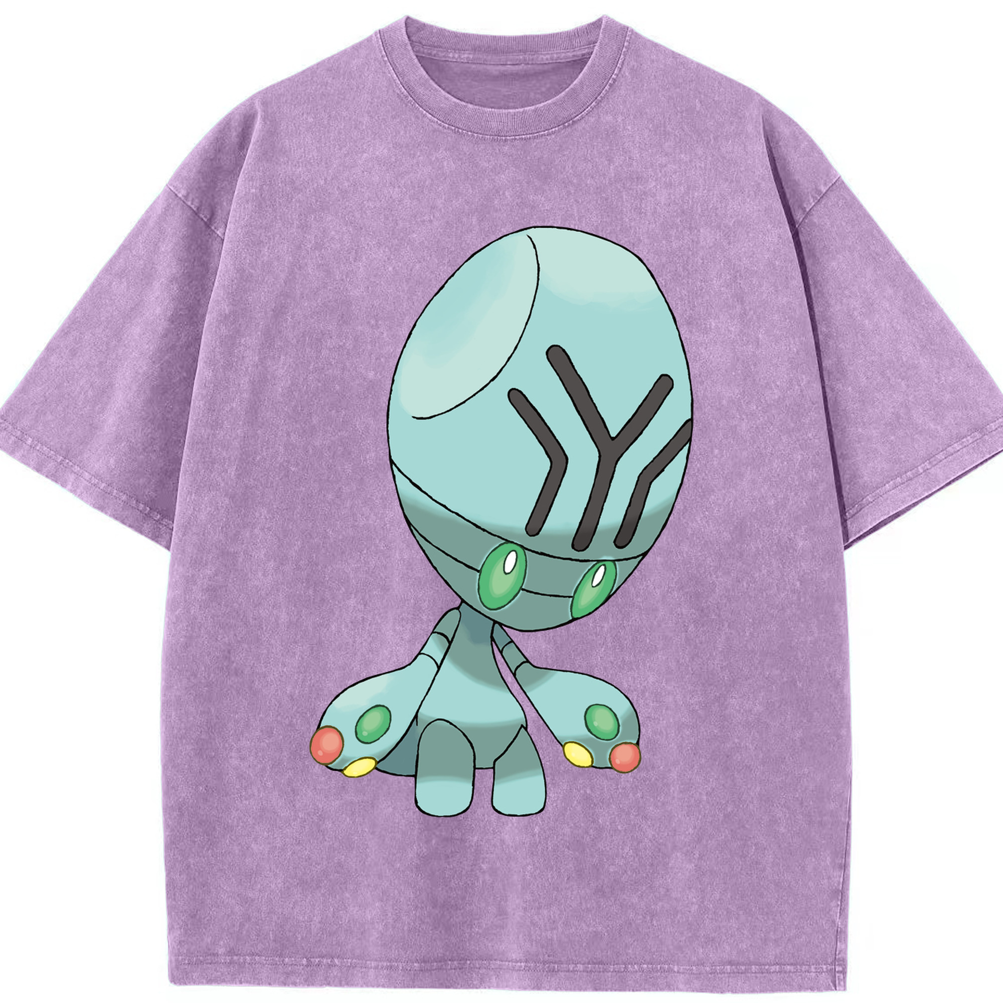 （画像用） ポケットモンスター Pokémon 綿100% ヴィンテージ風 半袖Tシャツ（フロントプリント）