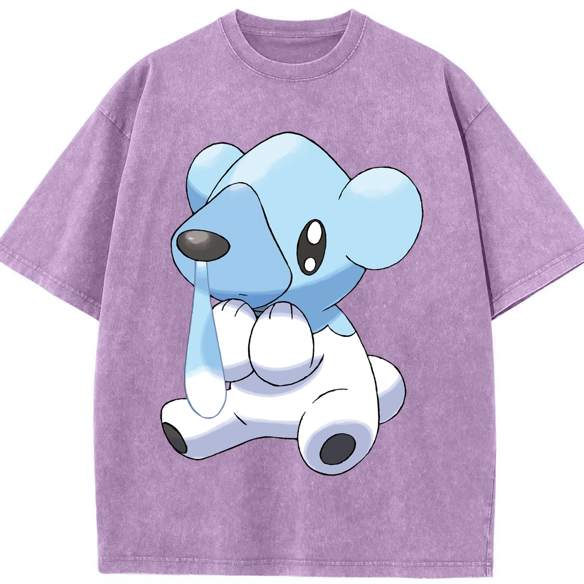 （画像用） ポケットモンスター Pokémon 綿100% ヴィンテージ風 半袖Tシャツ（フロントプリント）