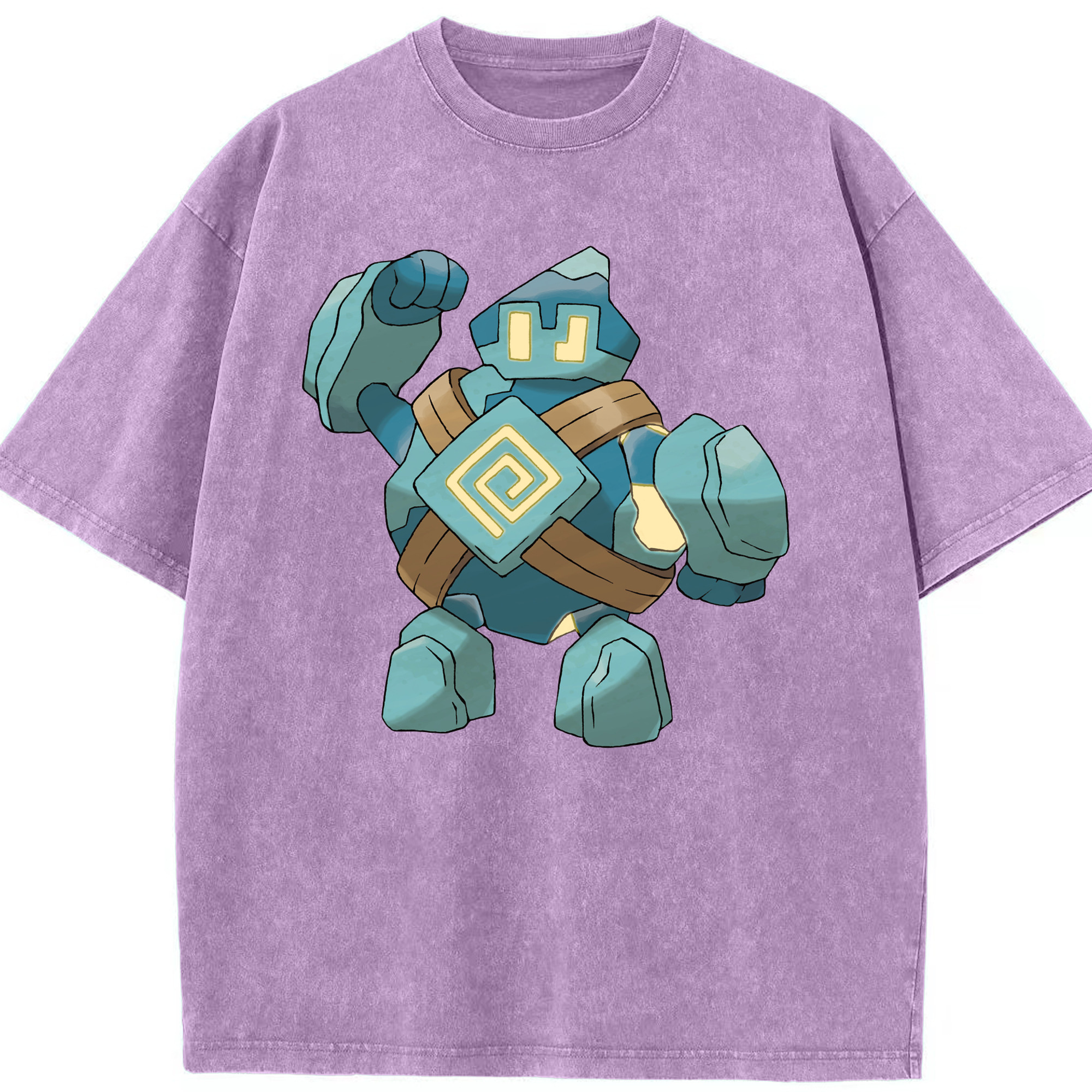 （画像用） ポケットモンスター Pokémon 綿100% ヴィンテージ風 半袖Tシャツ（フロントプリント）