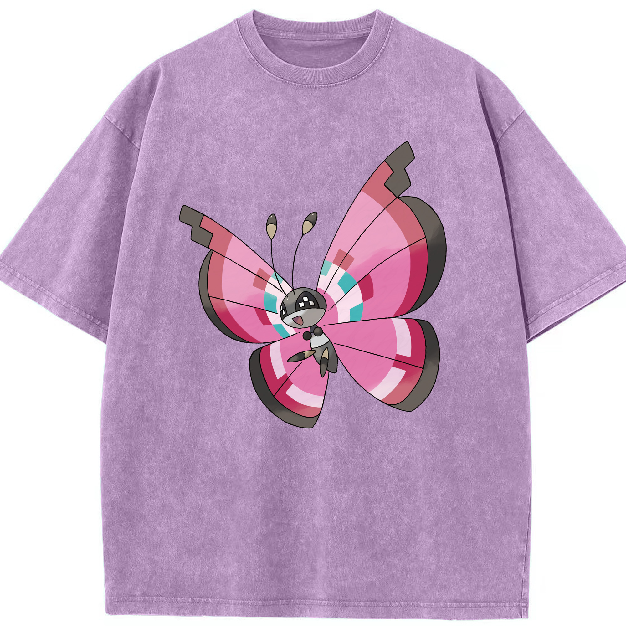 （画像用） ポケットモンスター Pokémon 綿100% ヴィンテージ風 半袖Tシャツ（フロントプリント）