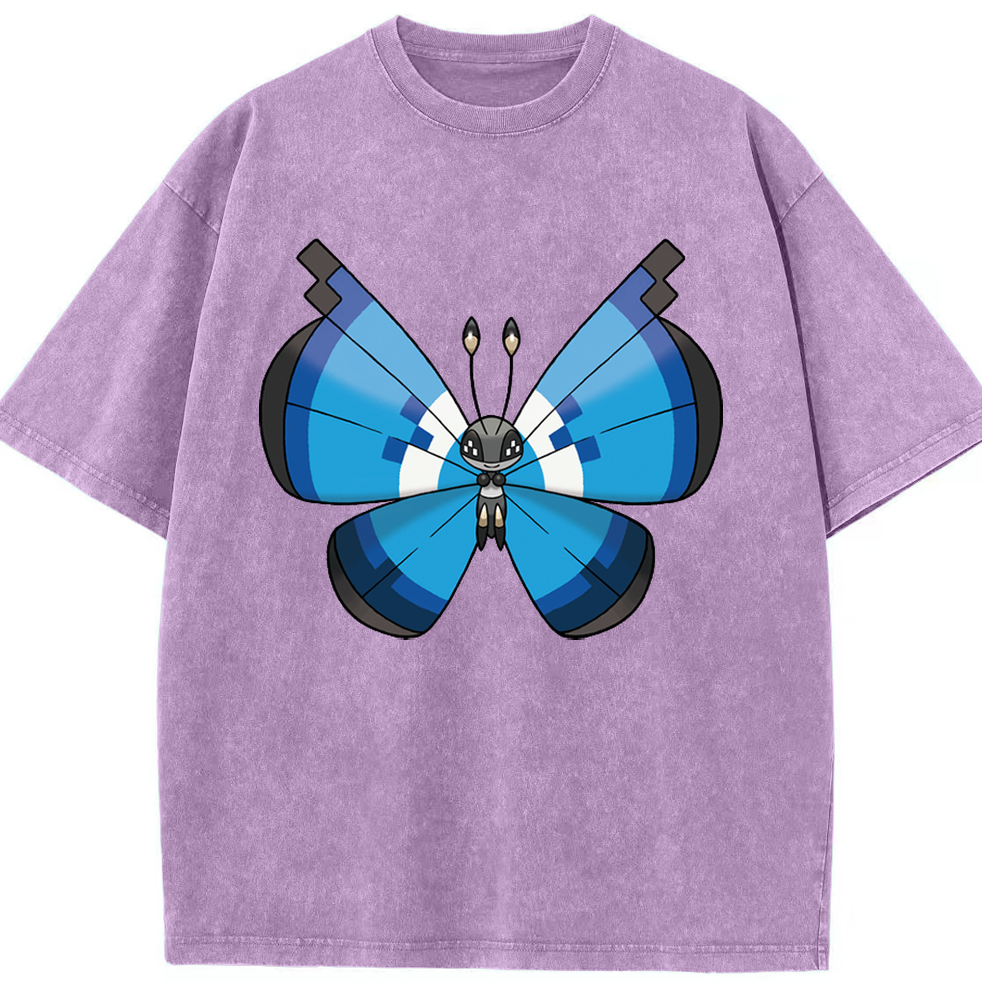 （画像用） ポケットモンスター Pokémon 綿100% ヴィンテージ風 半袖Tシャツ（フロントプリント）