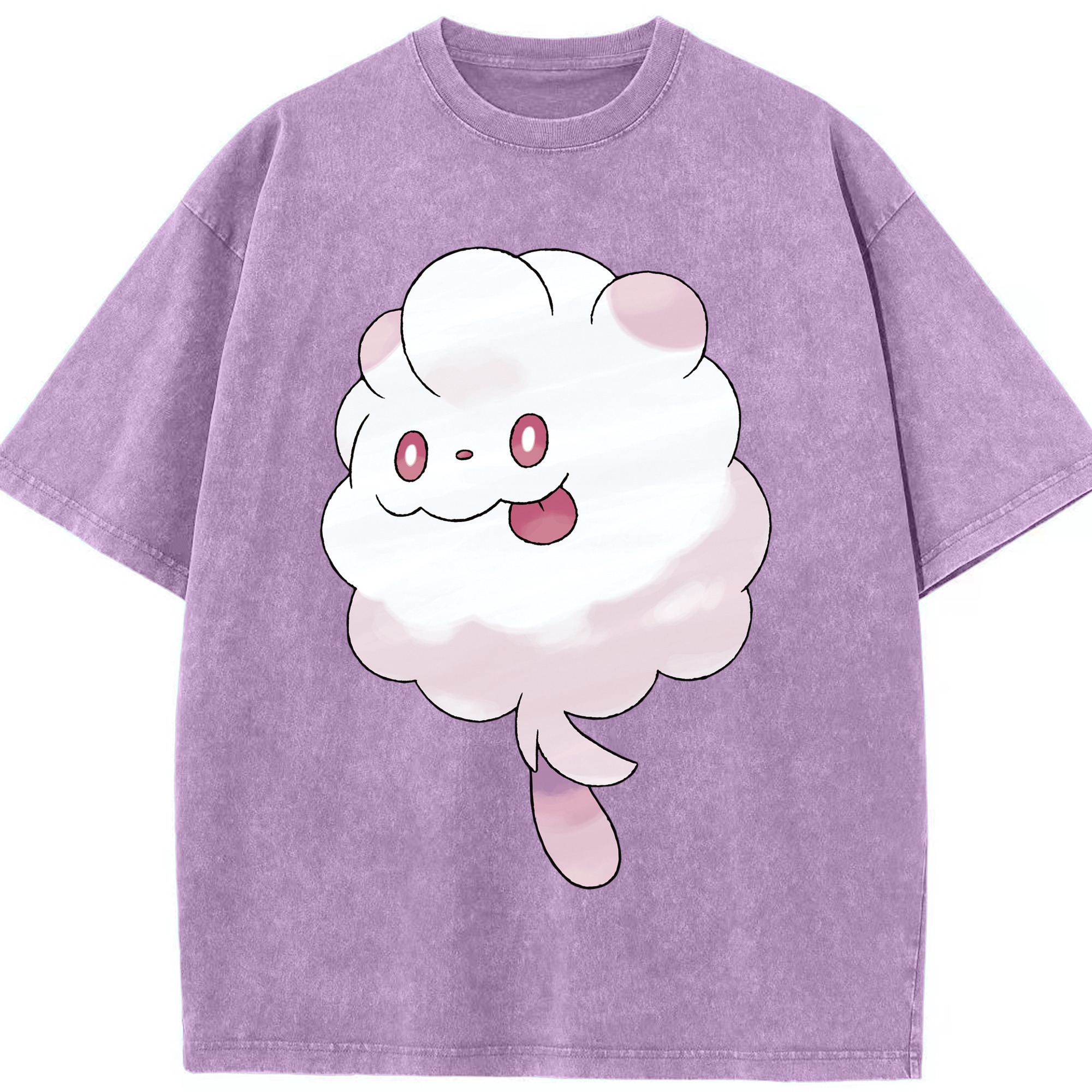 （画像用） ポケットモンスター Pokémon 綿100% ヴィンテージ風 半袖Tシャツ（フロントプリント）