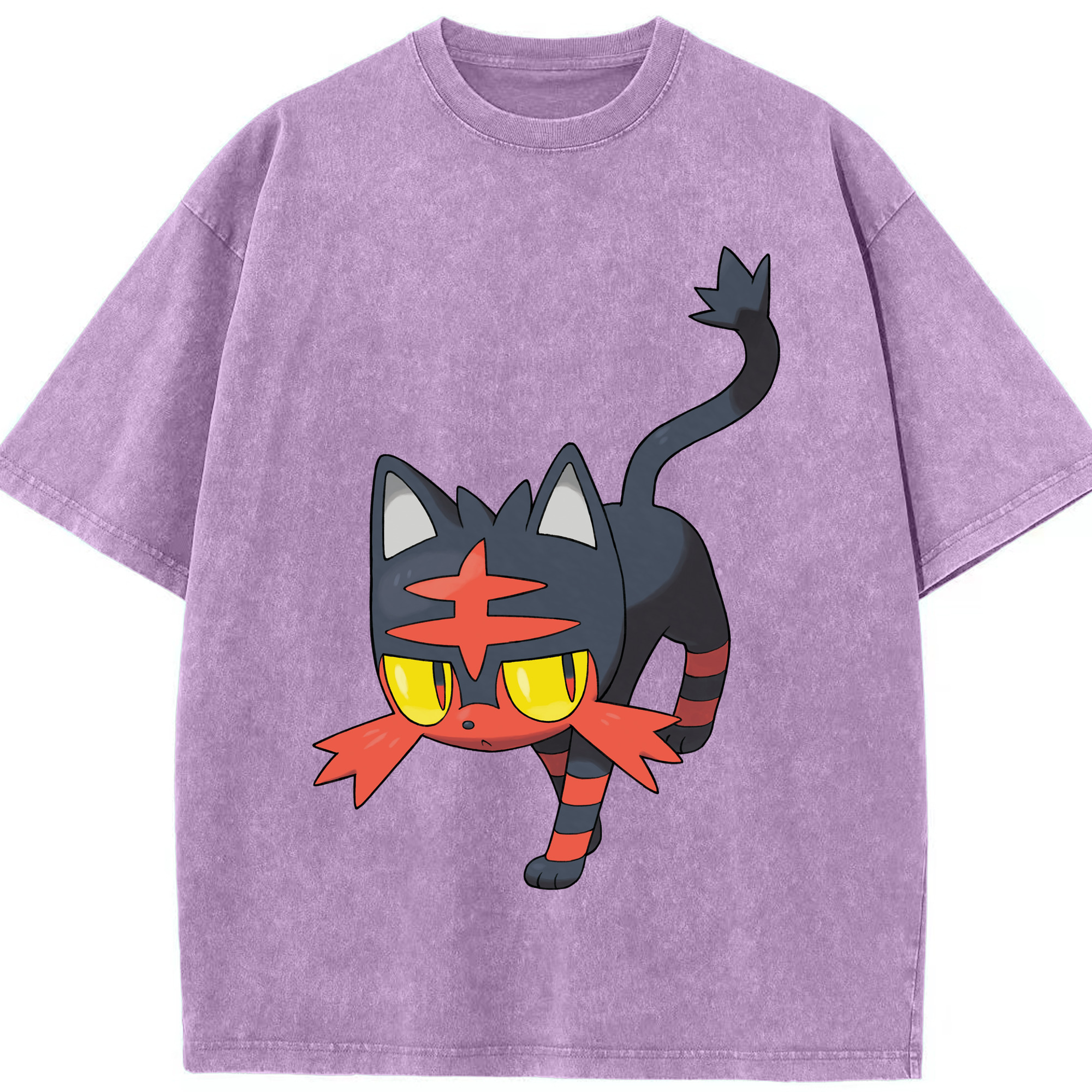 （画像用） ポケットモンスター Pokémon 綿100% ヴィンテージ風 半袖Tシャツ（フロントプリント）