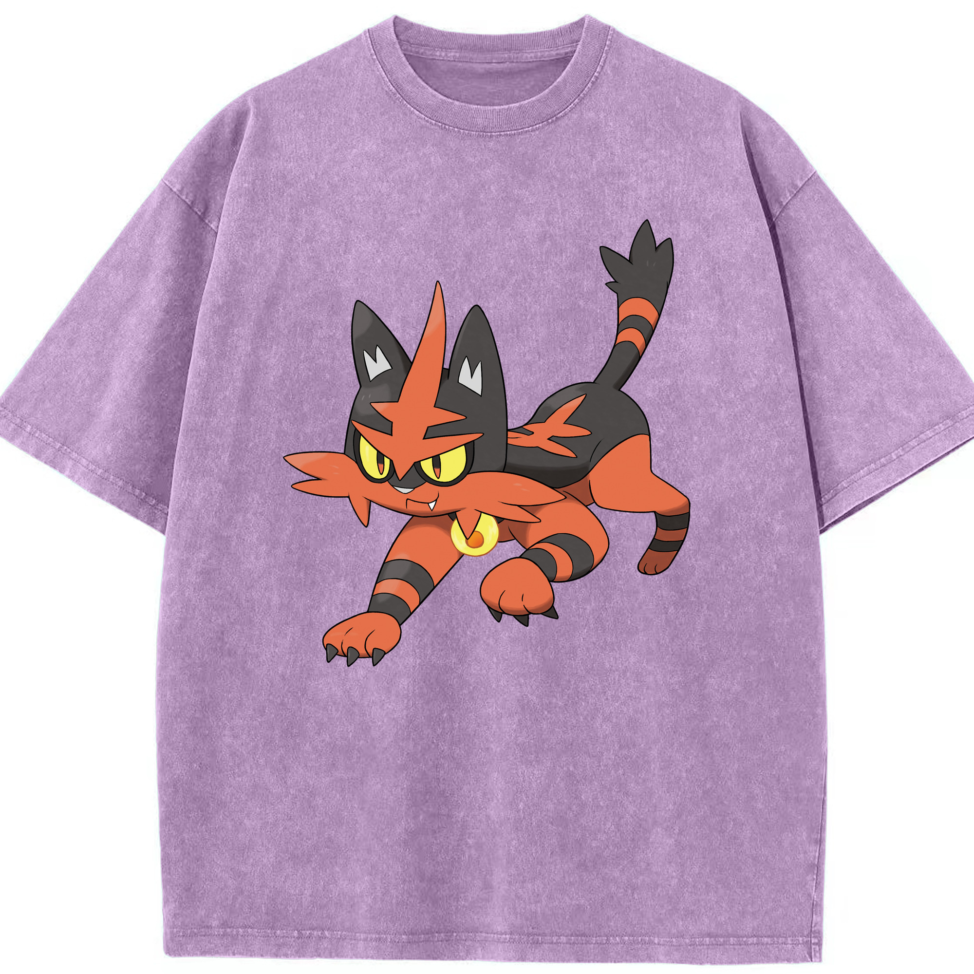 （画像用） ポケットモンスター Pokémon 綿100% ヴィンテージ風 半袖Tシャツ（フロントプリント）