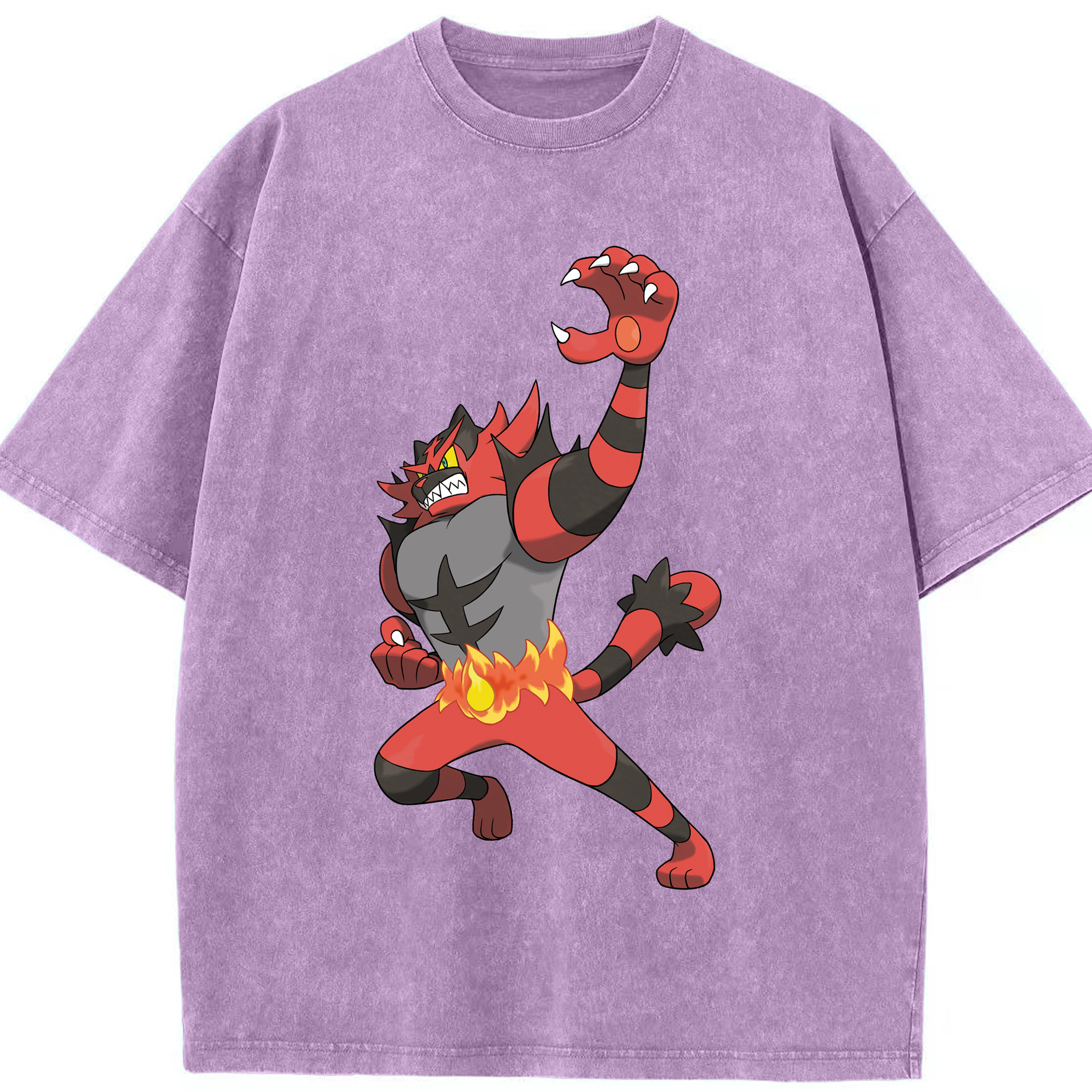 （画像用） ポケットモンスター Pokémon 綿100% ヴィンテージ風 半袖Tシャツ（フロントプリント）