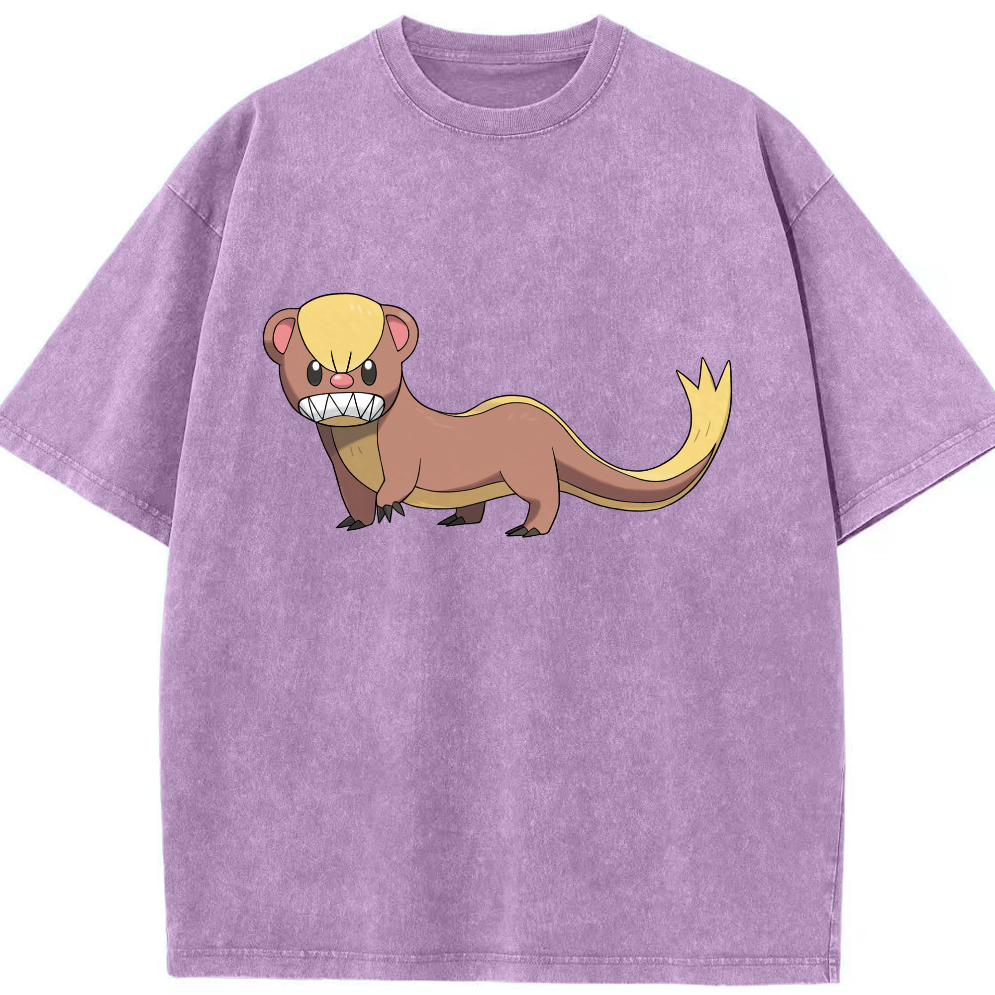 （画像用） ポケットモンスター Pokémon 綿100% ヴィンテージ風 半袖Tシャツ（フロントプリント）