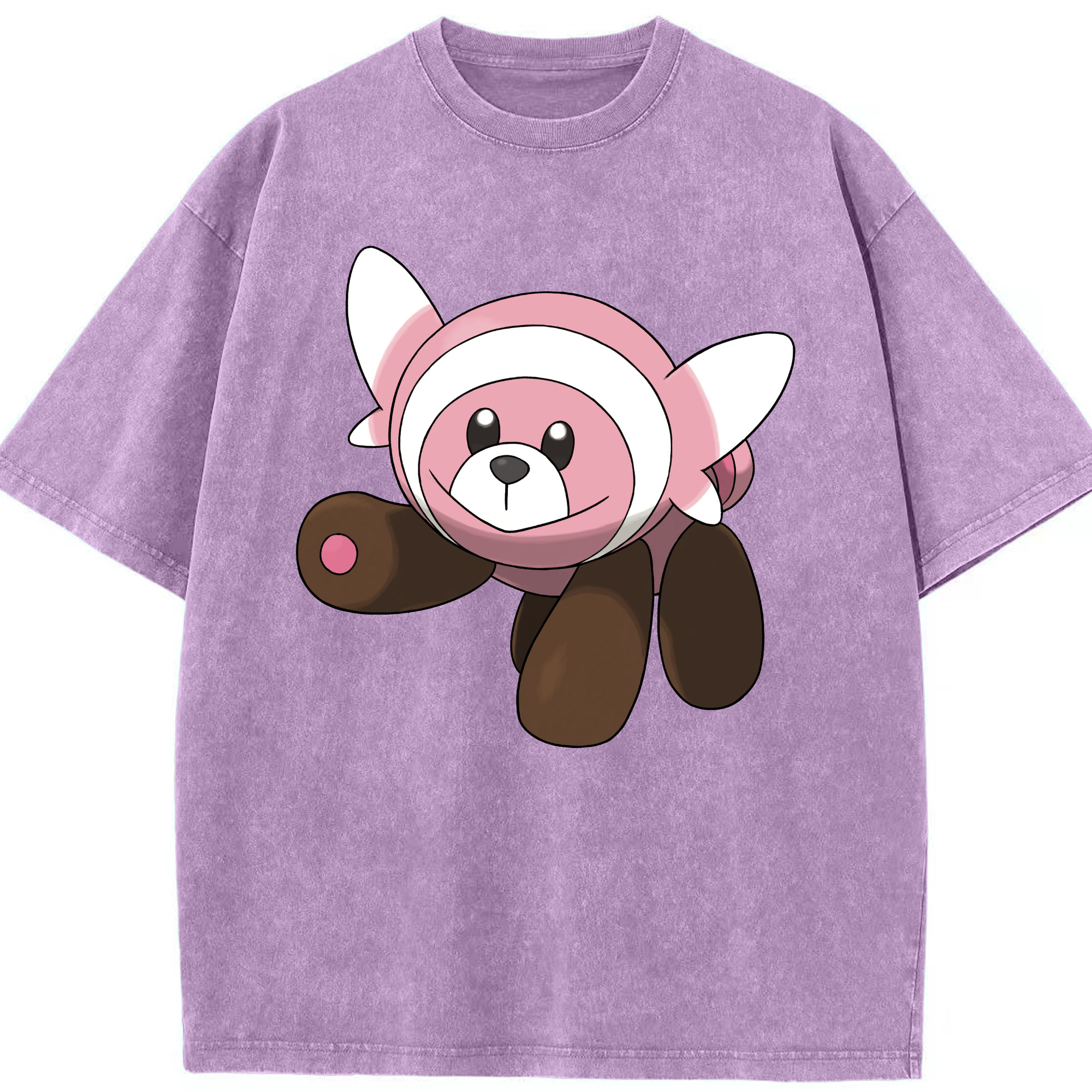 （画像用） ポケットモンスター Pokémon 綿100% ヴィンテージ風 半袖Tシャツ（フロントプリント）