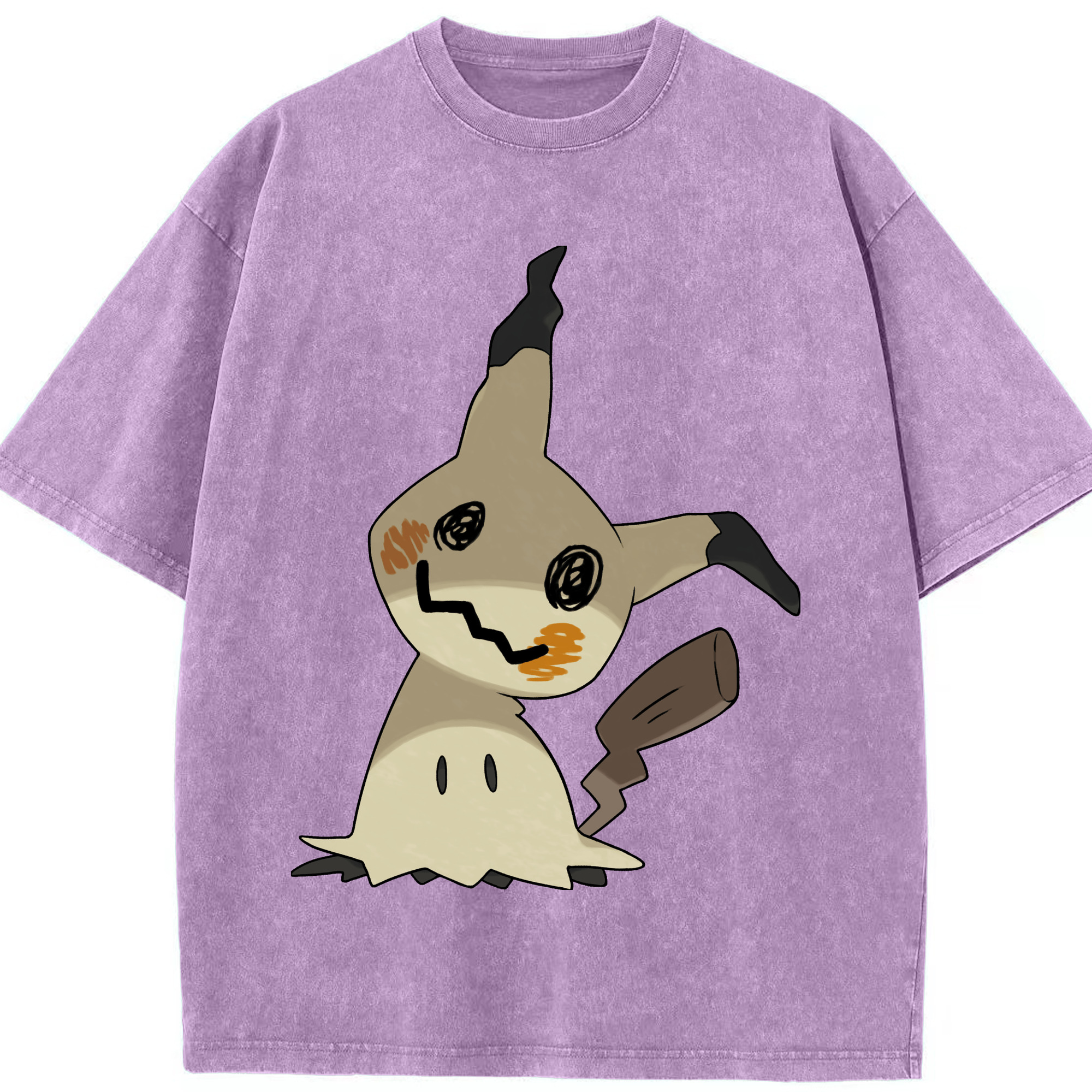 （画像用） ポケットモンスター Pokémon 綿100% ヴィンテージ風 半袖Tシャツ（フロントプリント）
