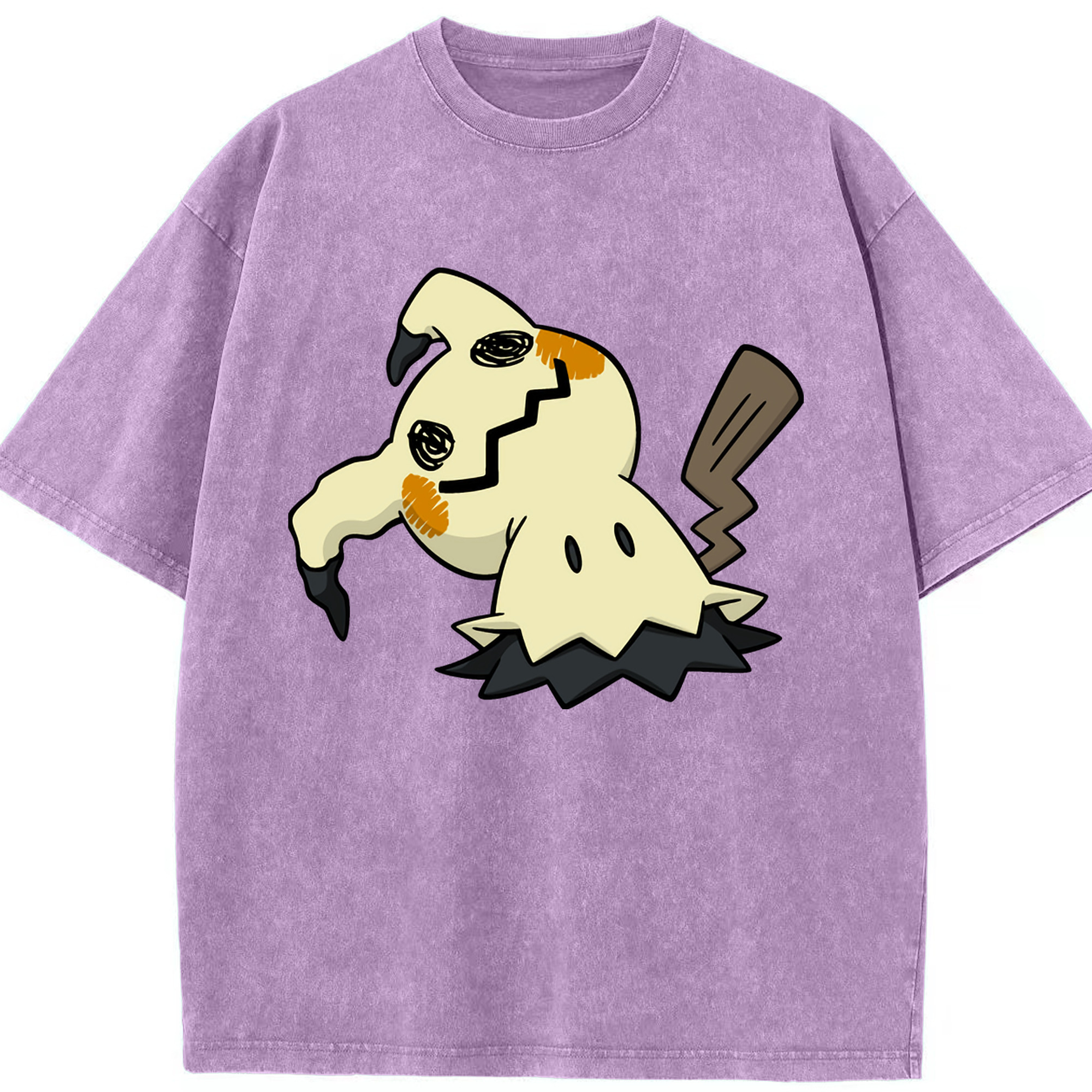 （画像用） ポケットモンスター Pokémon 綿100% ヴィンテージ風 半袖Tシャツ（フロントプリント）