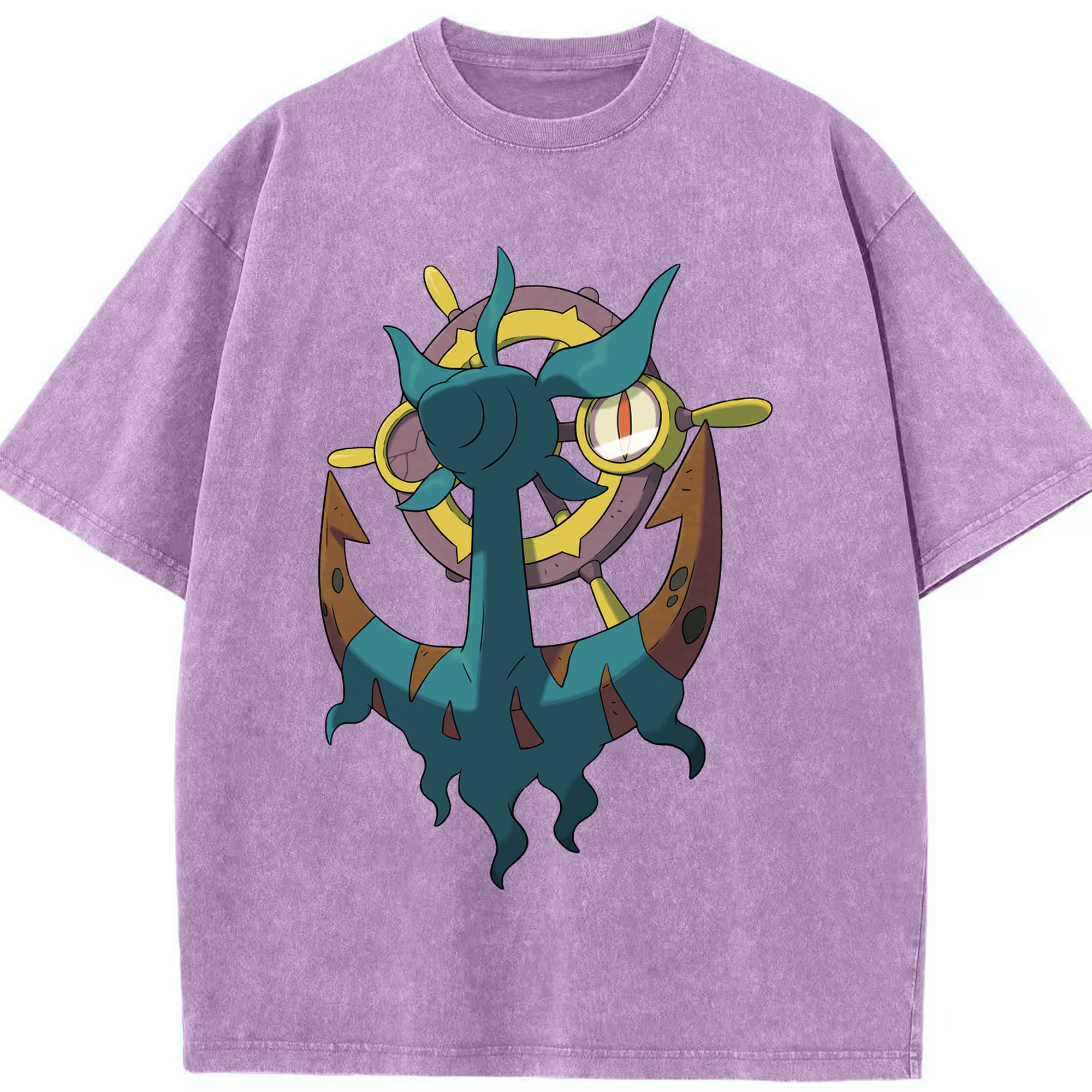 （画像用） ポケットモンスター Pokémon 綿100% ヴィンテージ風 半袖Tシャツ（フロントプリント）