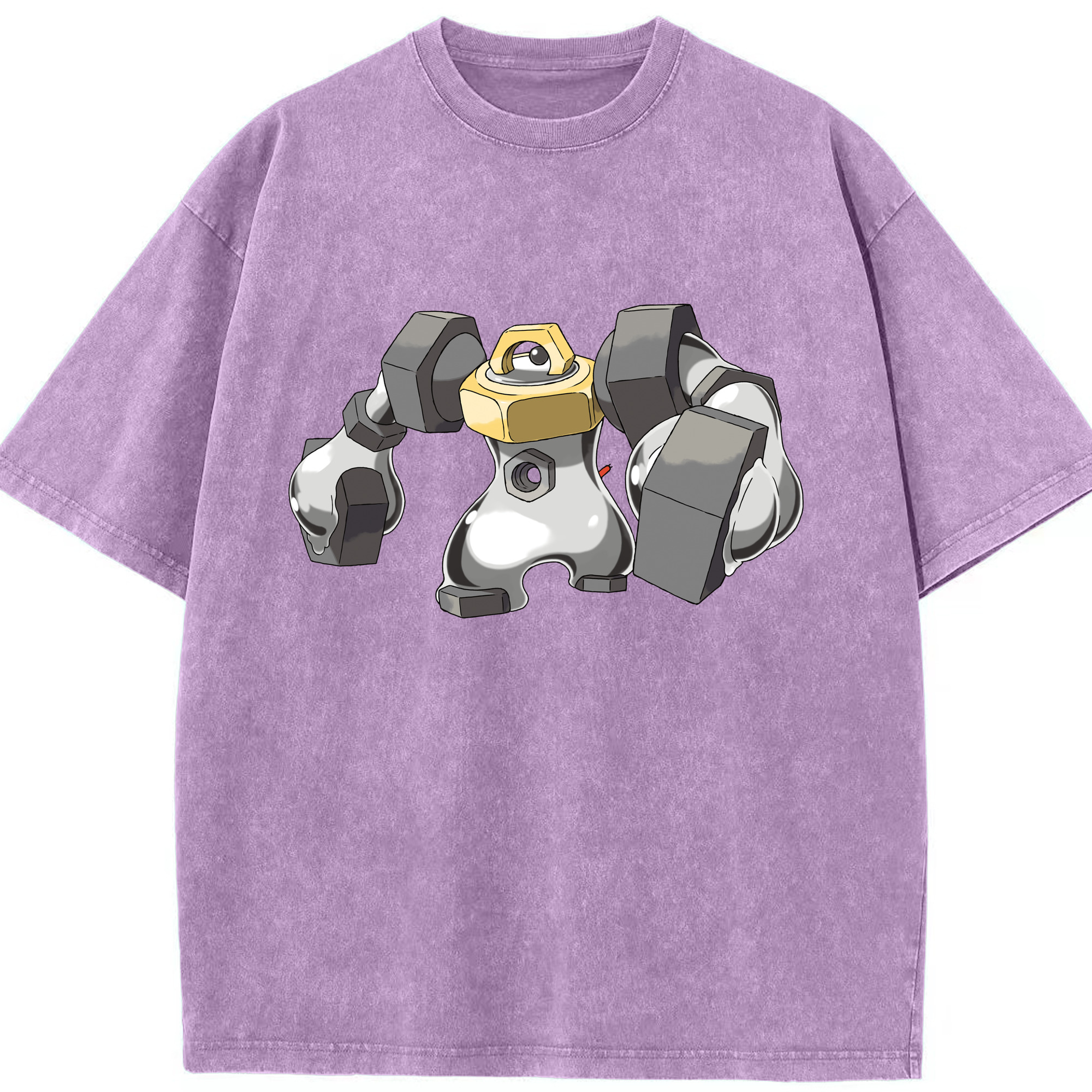 （画像用） ポケットモンスター Pokémon 綿100% ヴィンテージ風 半袖Tシャツ（フロントプリント）