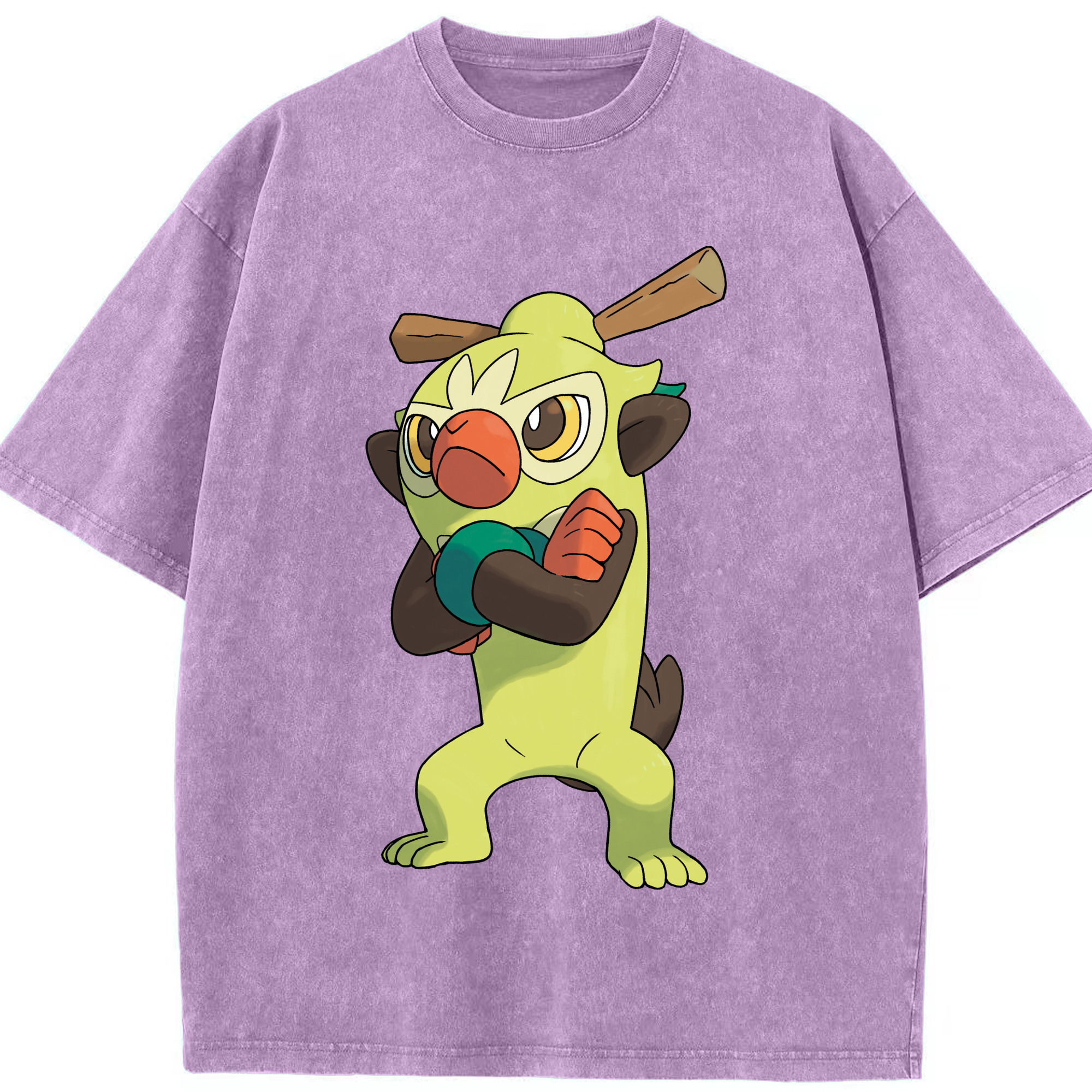 （画像用） ポケットモンスター Pokémon 綿100% ヴィンテージ風 半袖Tシャツ（フロントプリント）