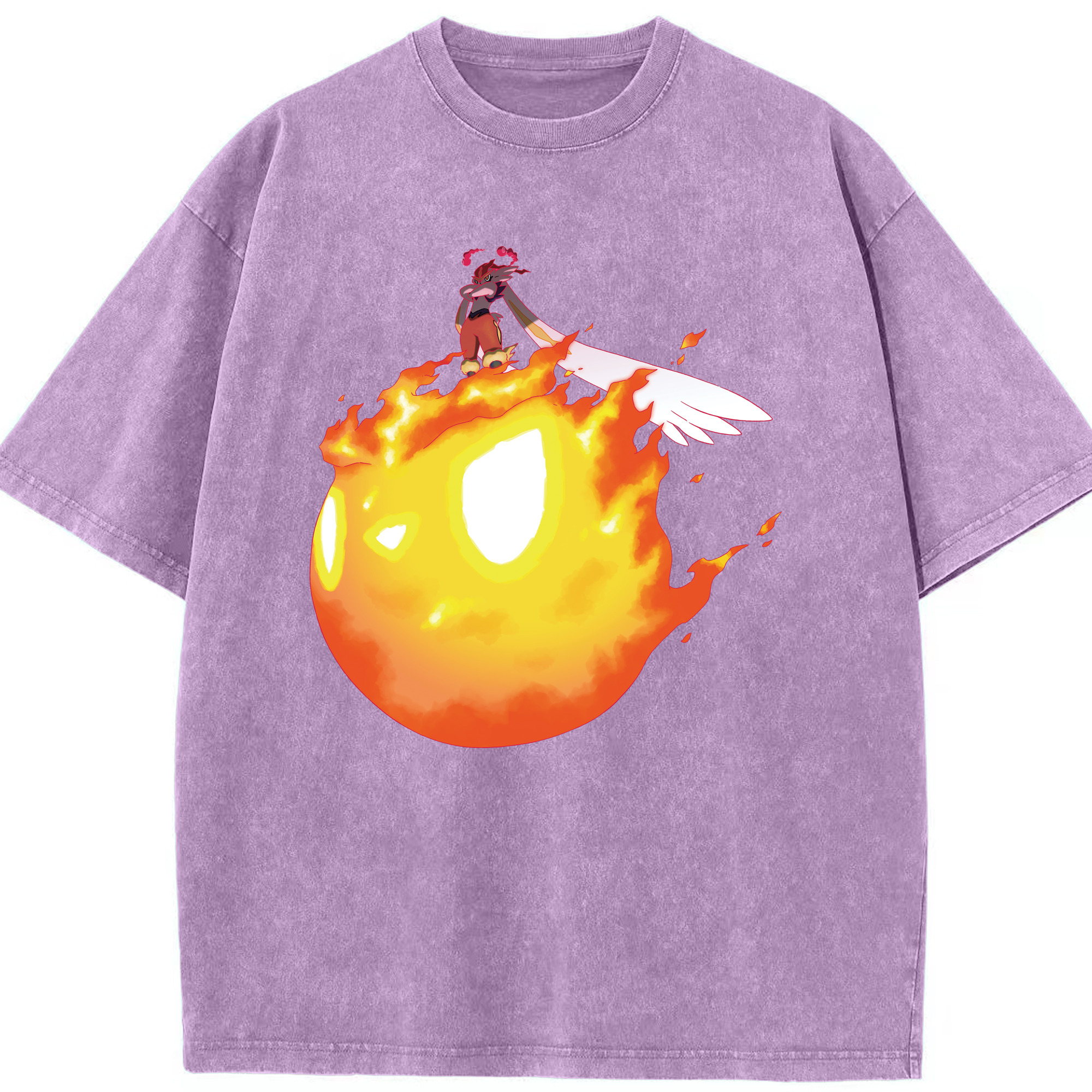 （画像用） ポケットモンスター Pokémon 綿100% ヴィンテージ風 半袖Tシャツ（フロントプリント）