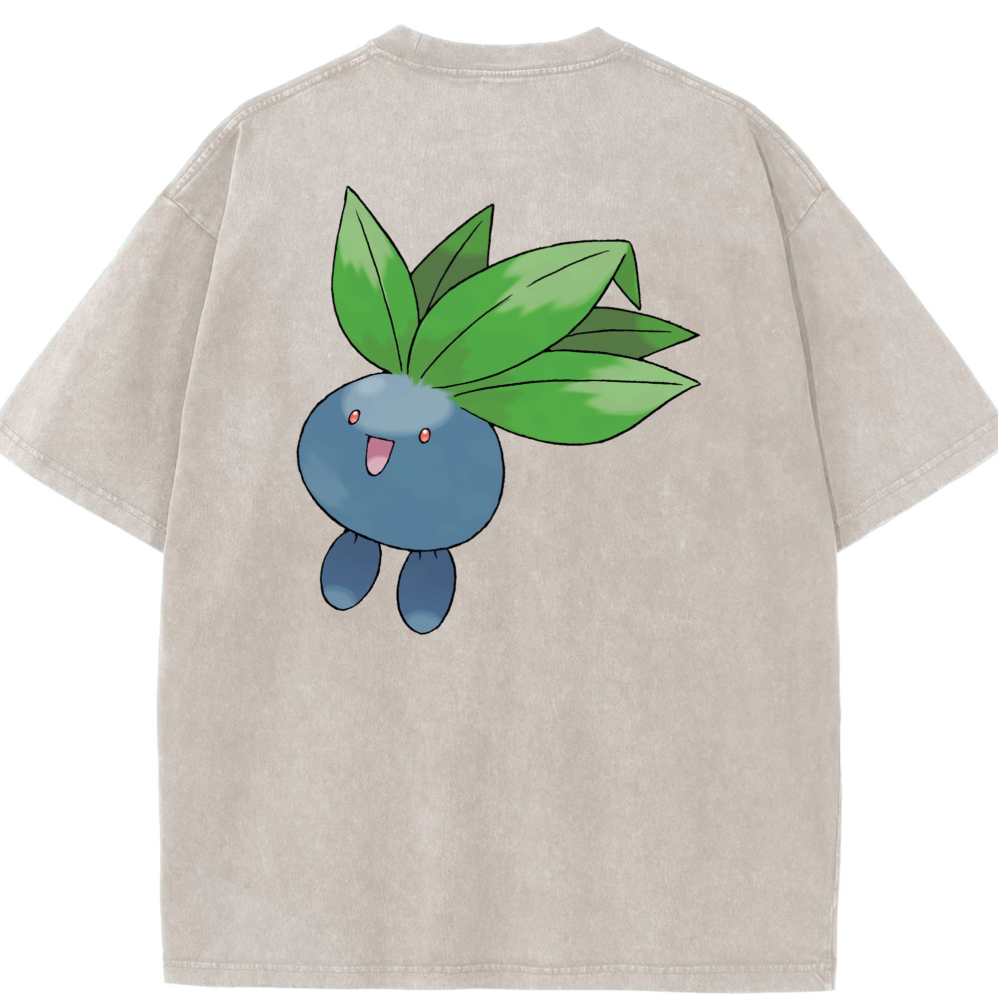 （画像用） ポケットモンスター Pokémon 綿100% ヴィンテージ風 半袖Tシャツ（背面プリント）
