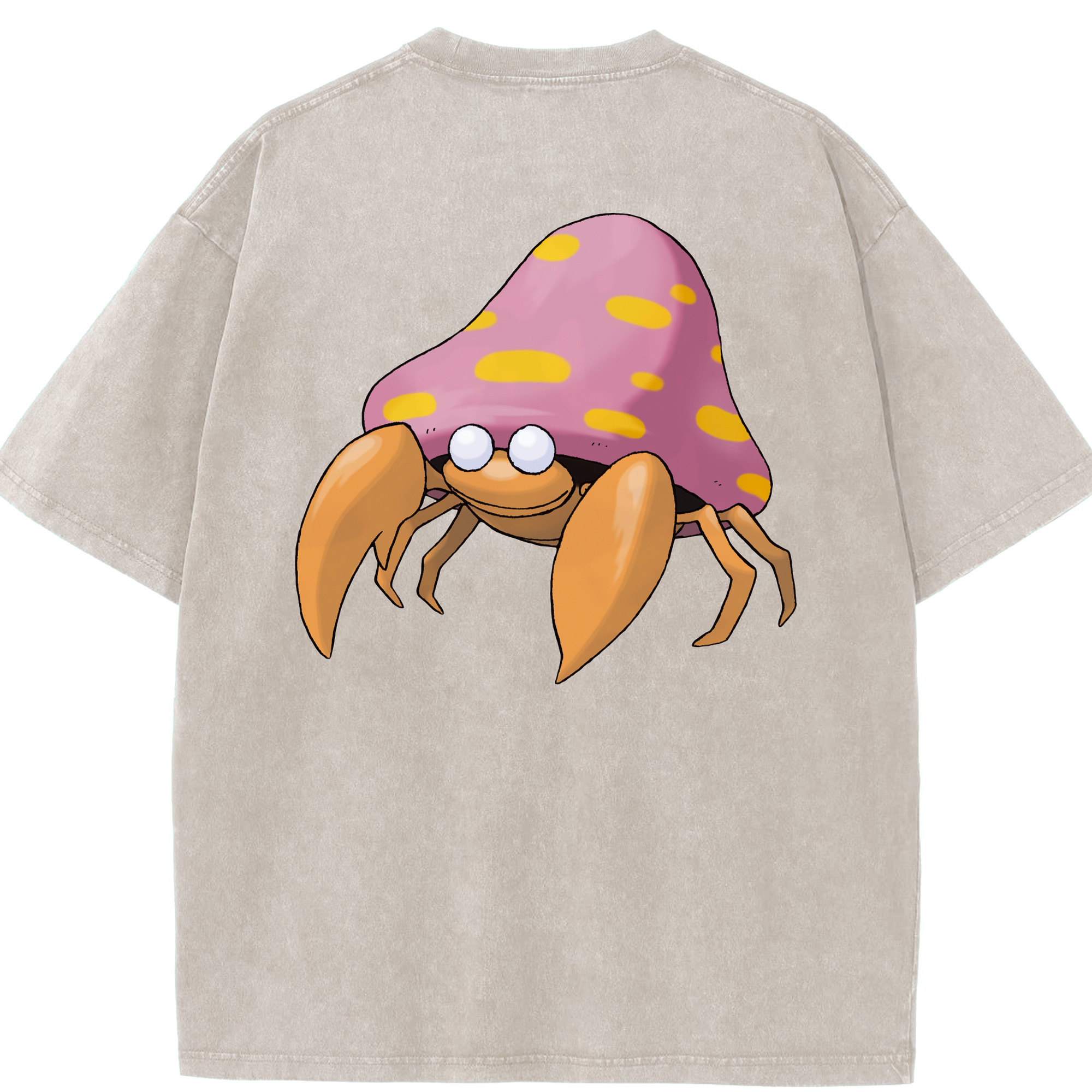 （画像用） ポケットモンスター Pokémon 綿100% ヴィンテージ風 半袖Tシャツ（背面プリント）
